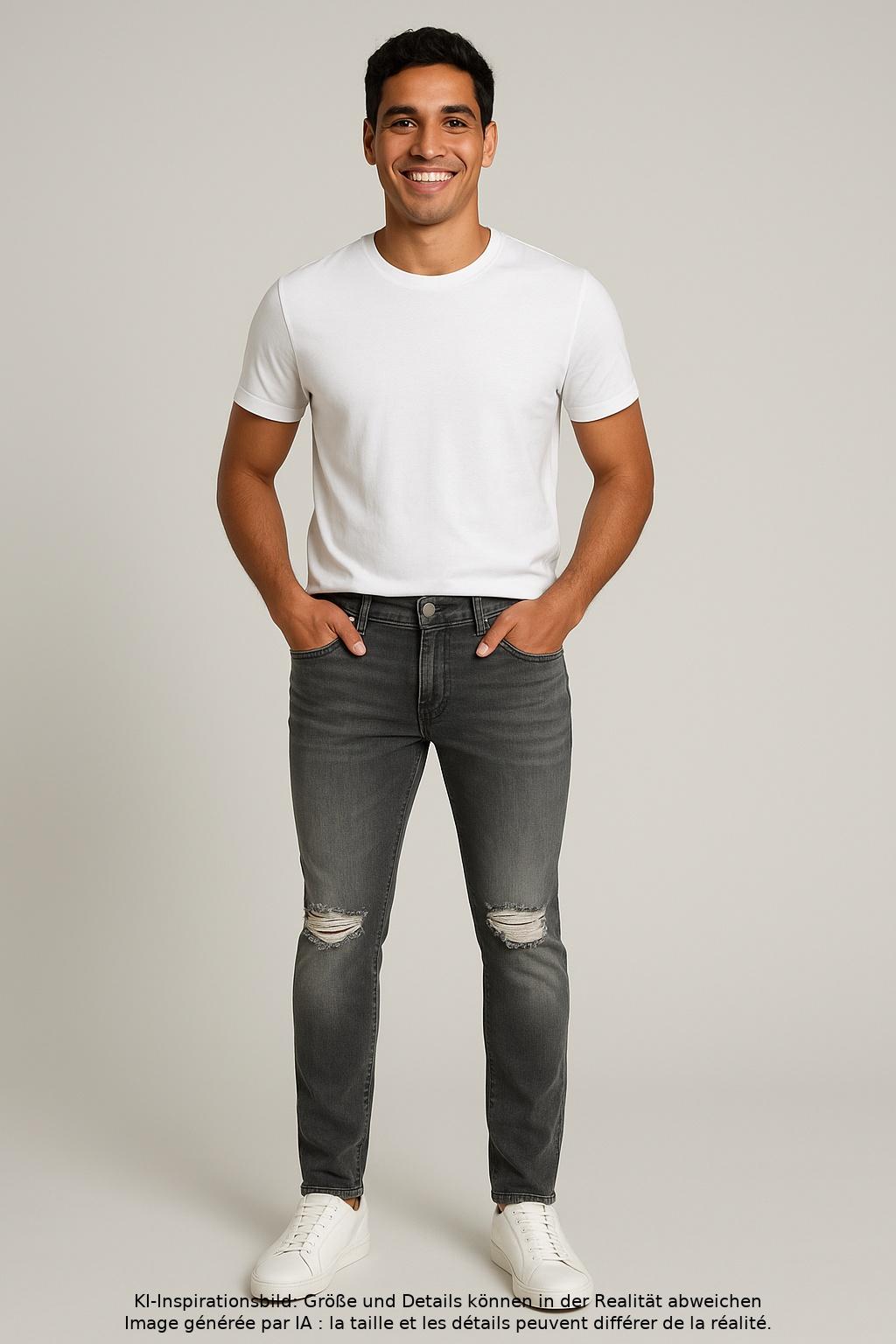 

edc by Esprit Herren Jeans, grau, Gr. 31