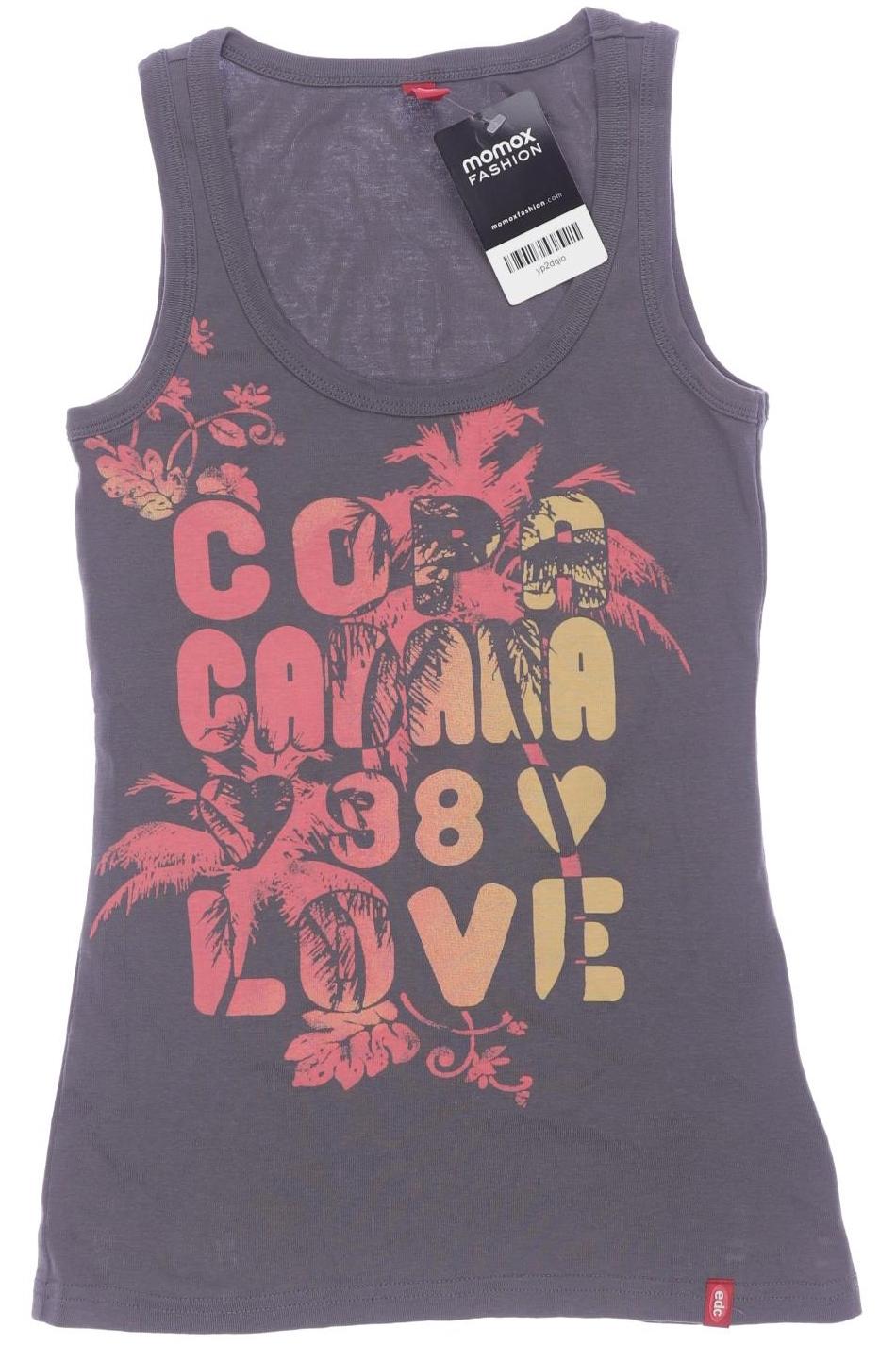 

edc by Esprit Damen Top, grau, Gr. 36