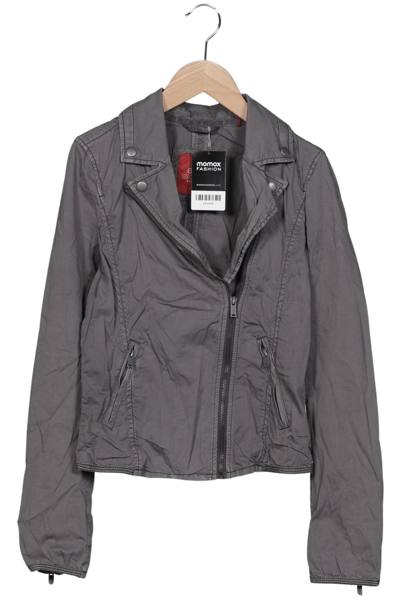 

edc by Esprit Damen Jacke, grau, Gr. 34
