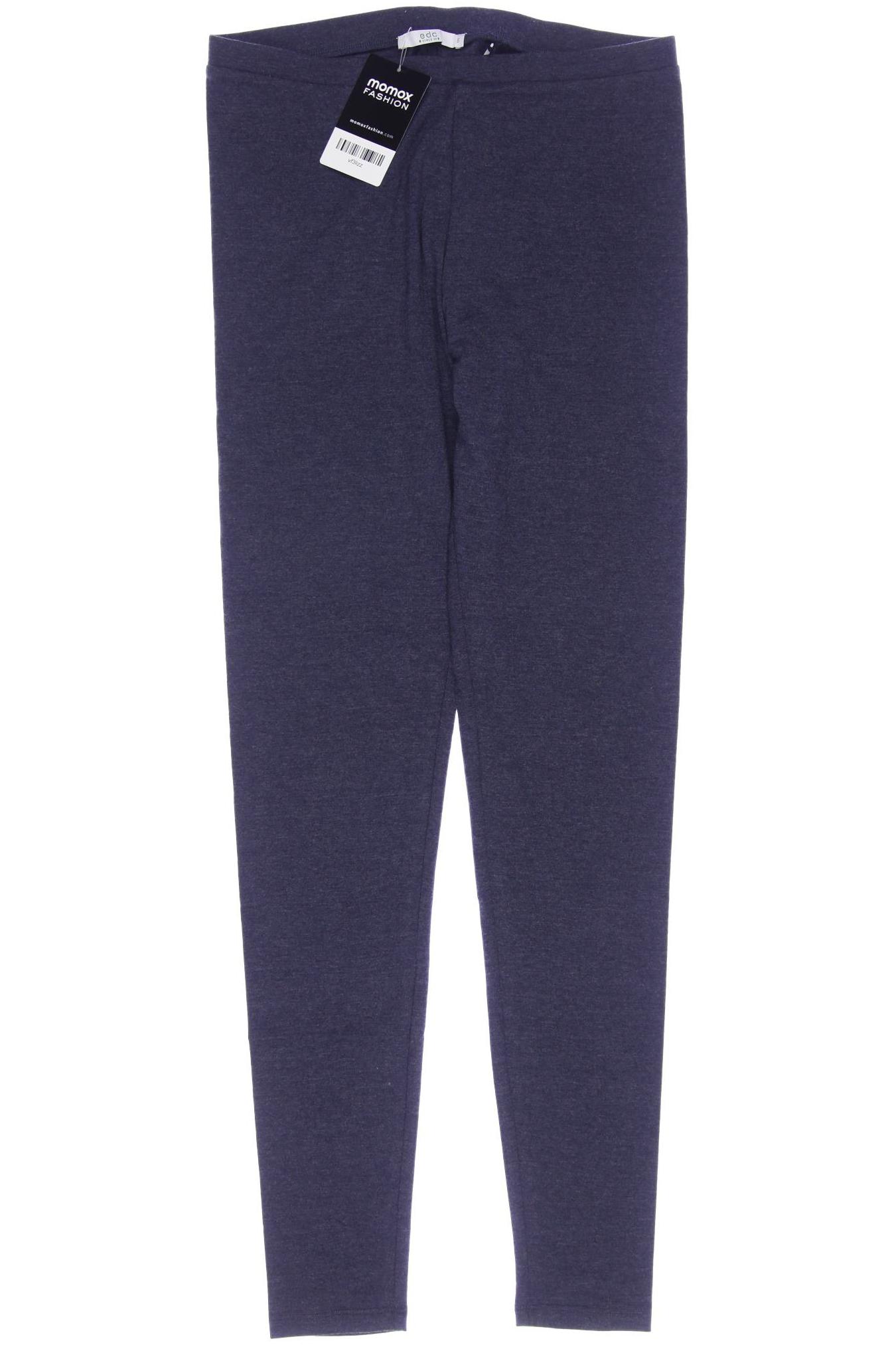 

edc by Esprit Damen Stoffhose, marineblau, Gr. 0
