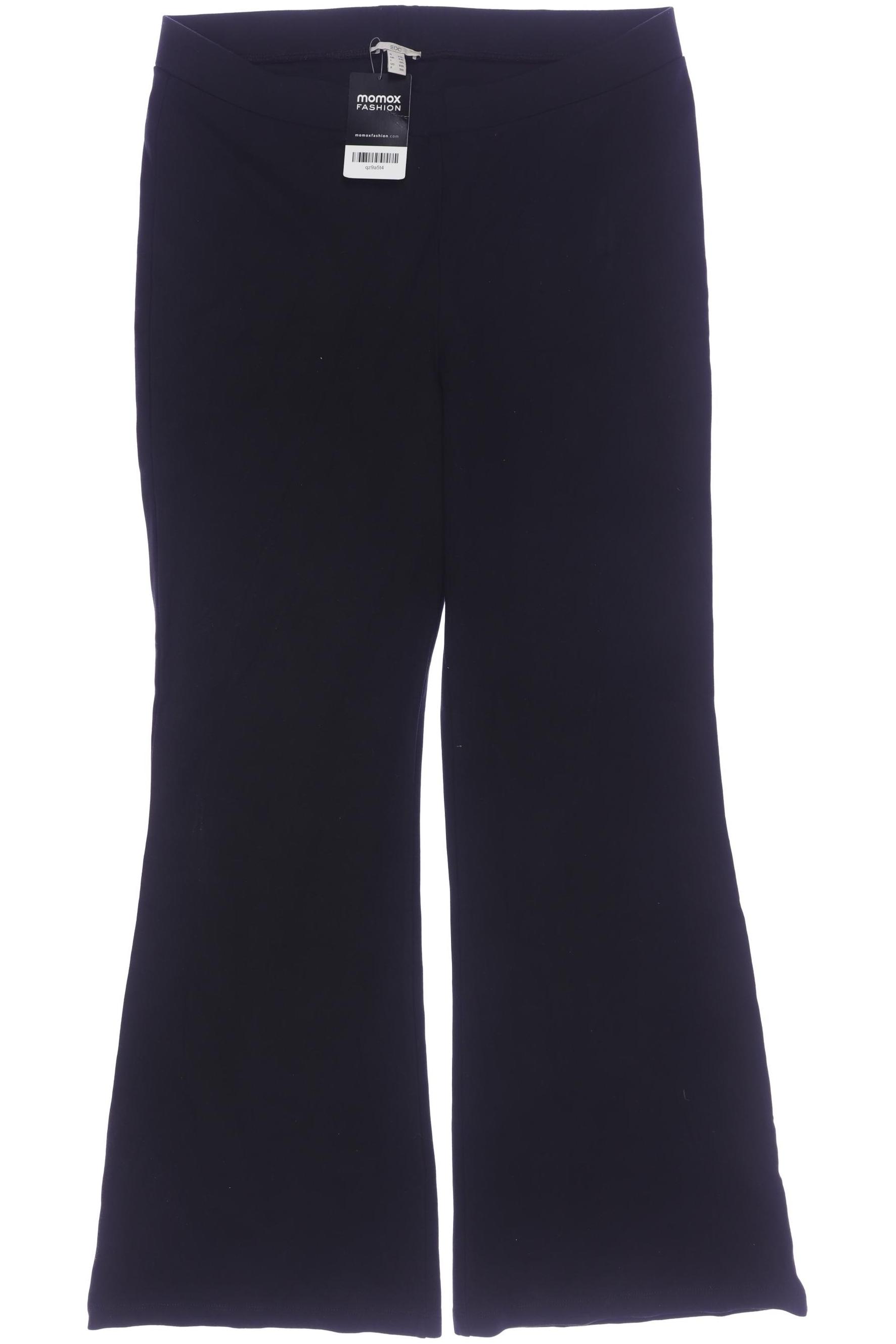 

edc by Esprit Damen Stoffhose, schwarz, Gr. 0