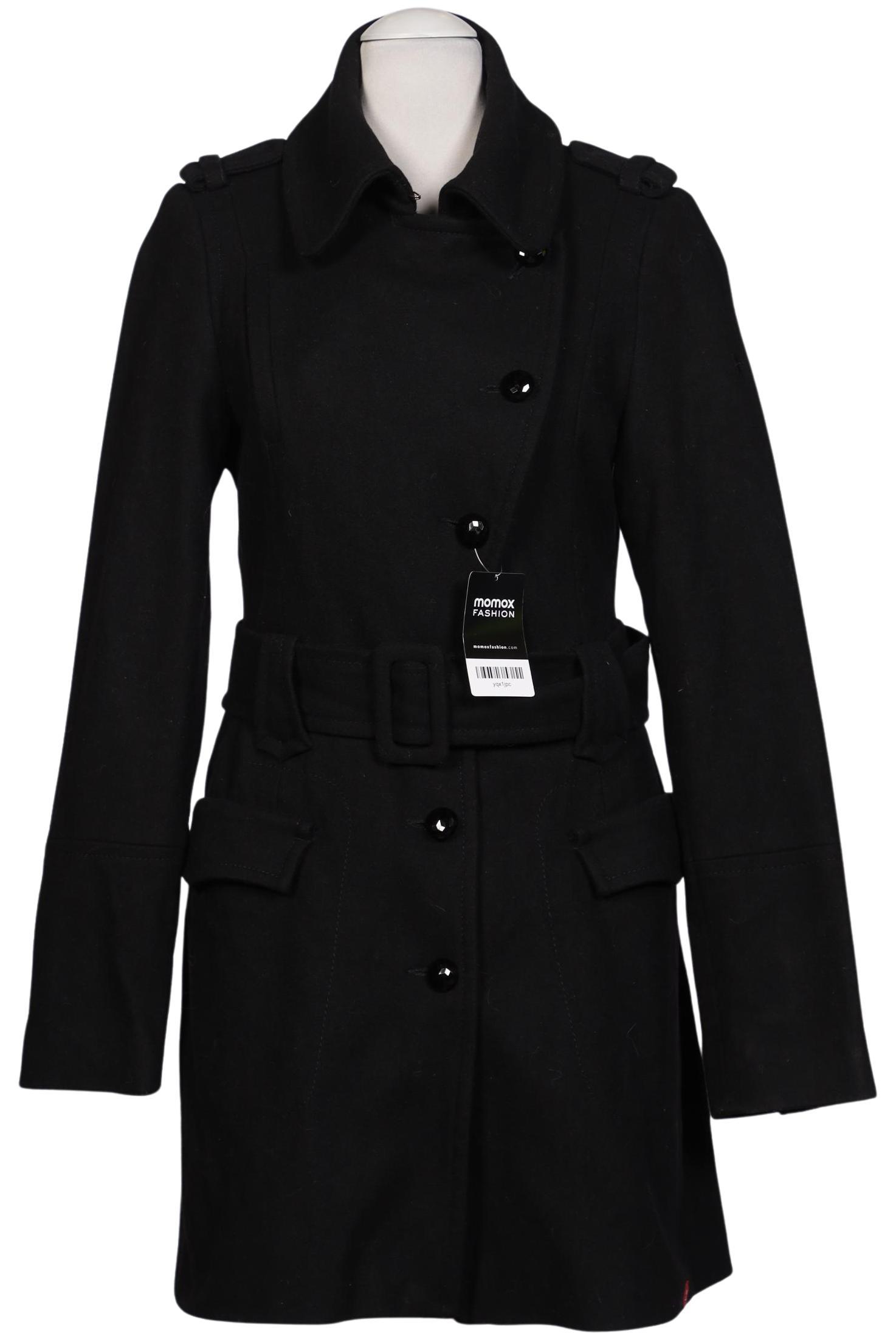 

edc by Esprit Damen Mantel, schwarz, Gr. 34