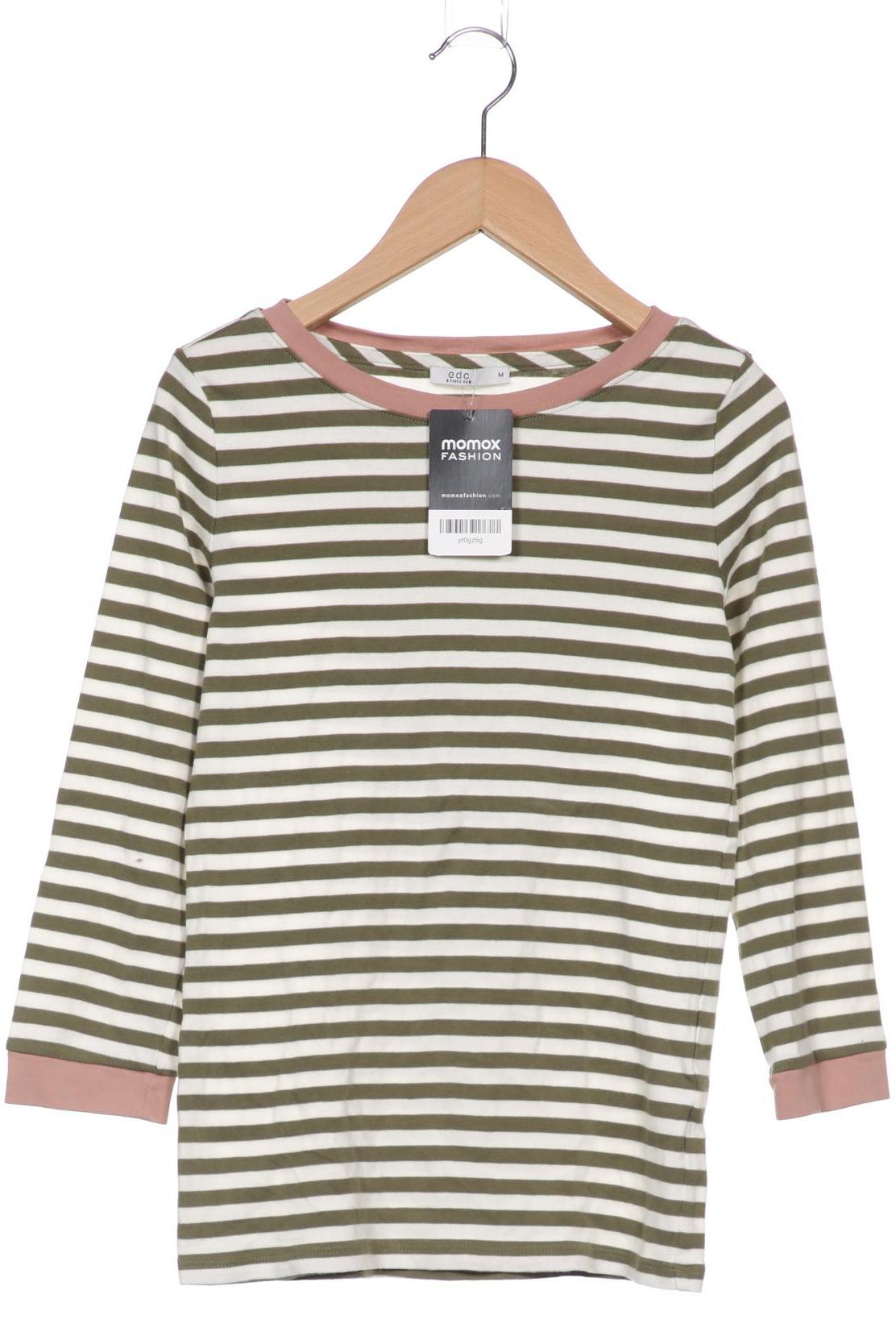 

edc by Esprit Damen Langarmshirt, grün