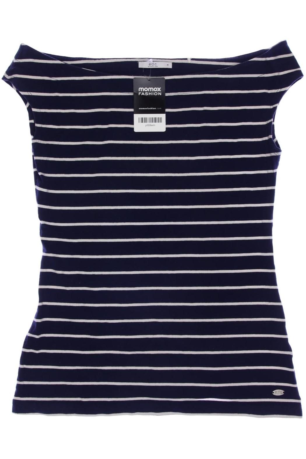 

edc by Esprit Damen Top, marineblau, Gr. 38