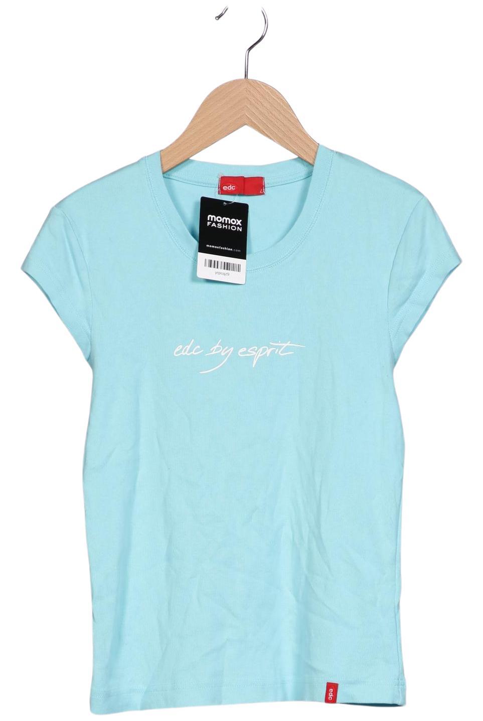 

edc by Esprit Damen T-Shirt, hellblau, Gr. 42