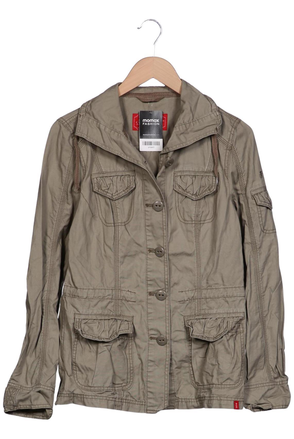 

edc by Esprit Damen Jacke, beige, Gr. 38