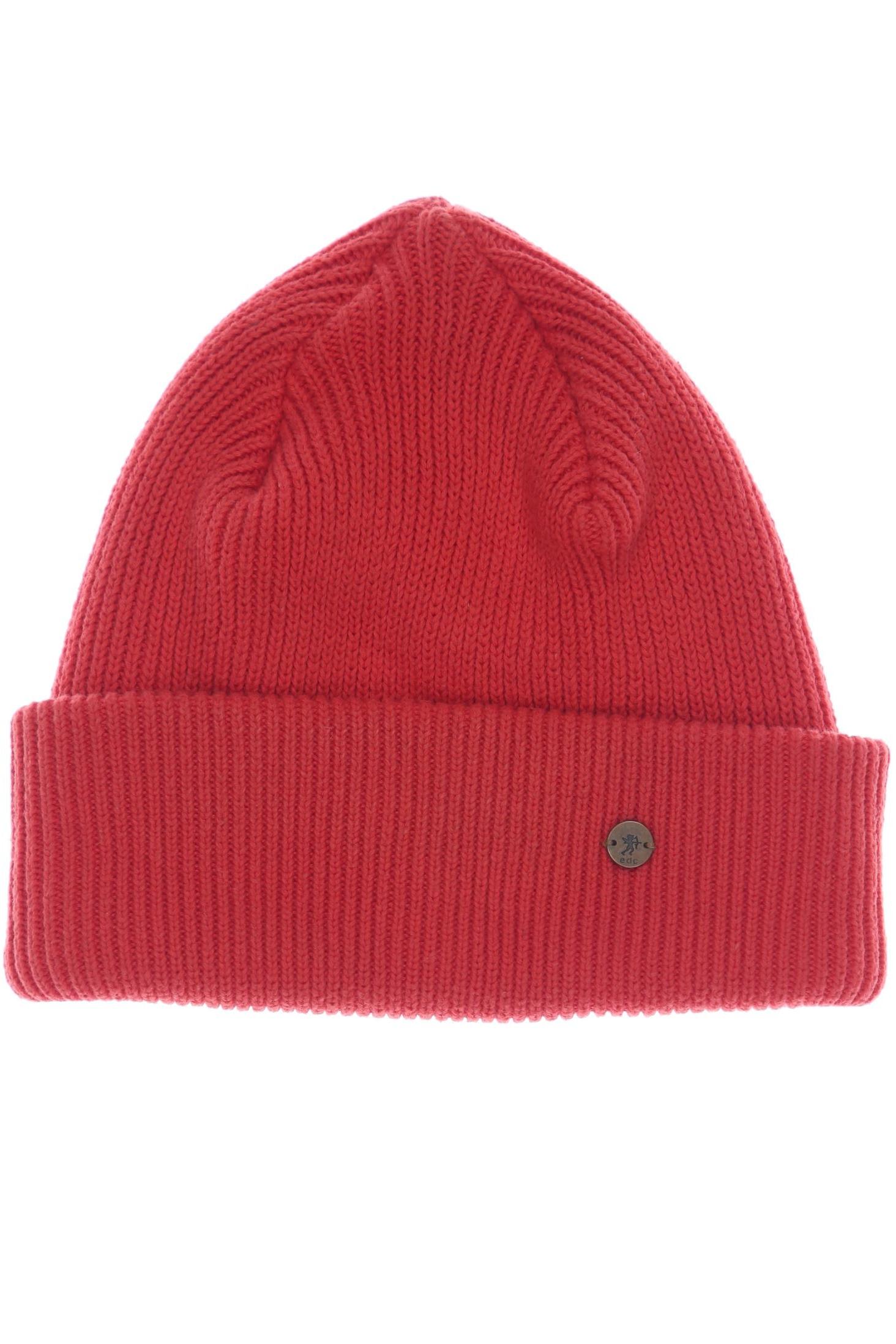 

edc by Esprit Damen Hut/Mütze, rot, Gr. uni