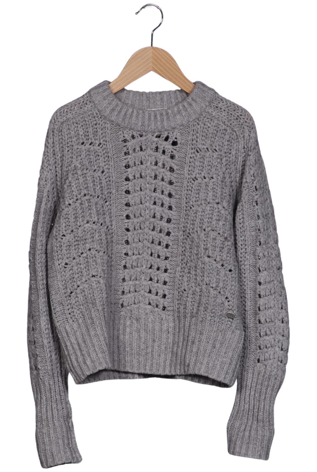 

edc by Esprit Damen Pullover, grau, Gr. 36