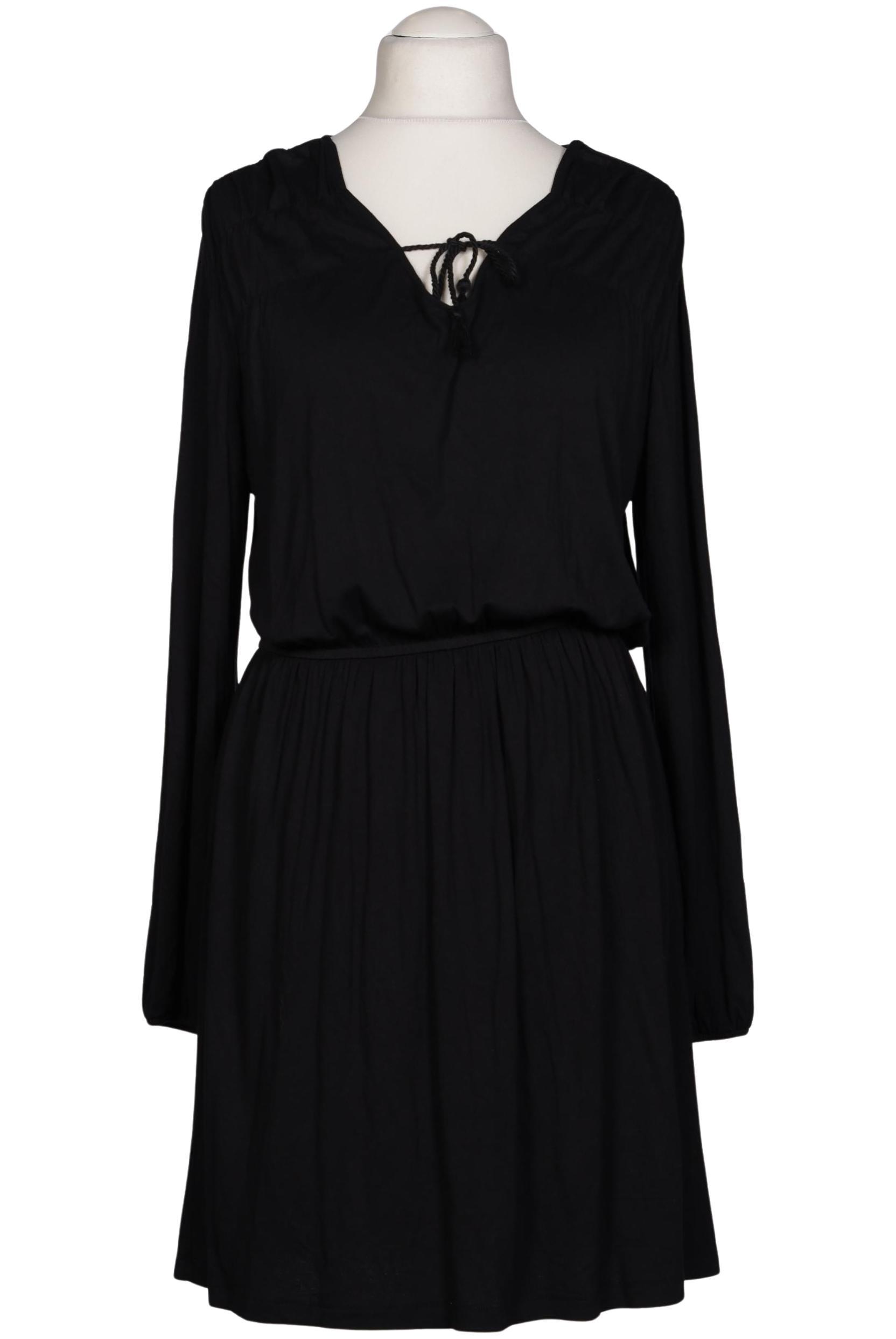 

edc by Esprit Damen Kleid, schwarz, Gr. 44