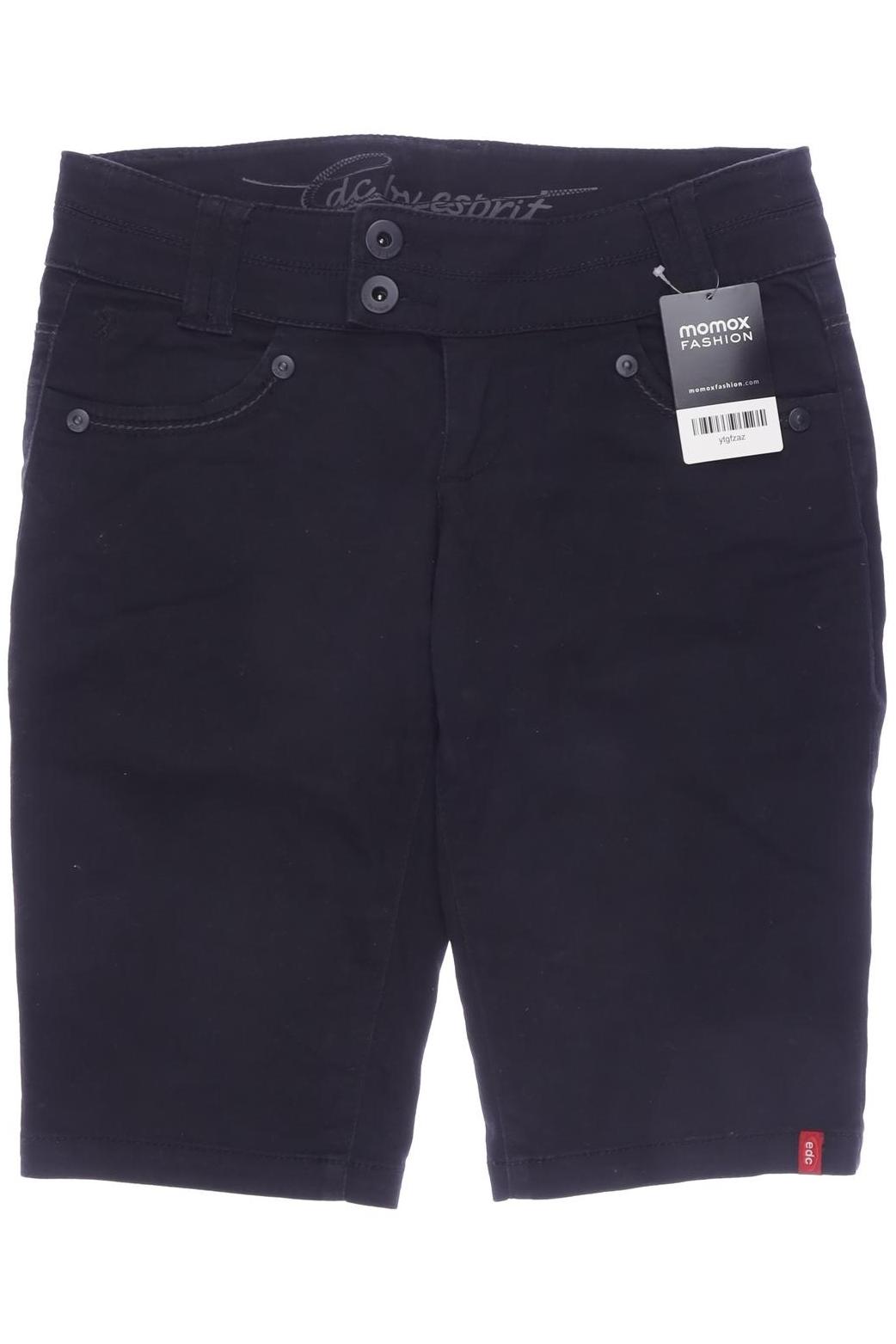 

edc by Esprit Damen Shorts, schwarz, Gr. 36