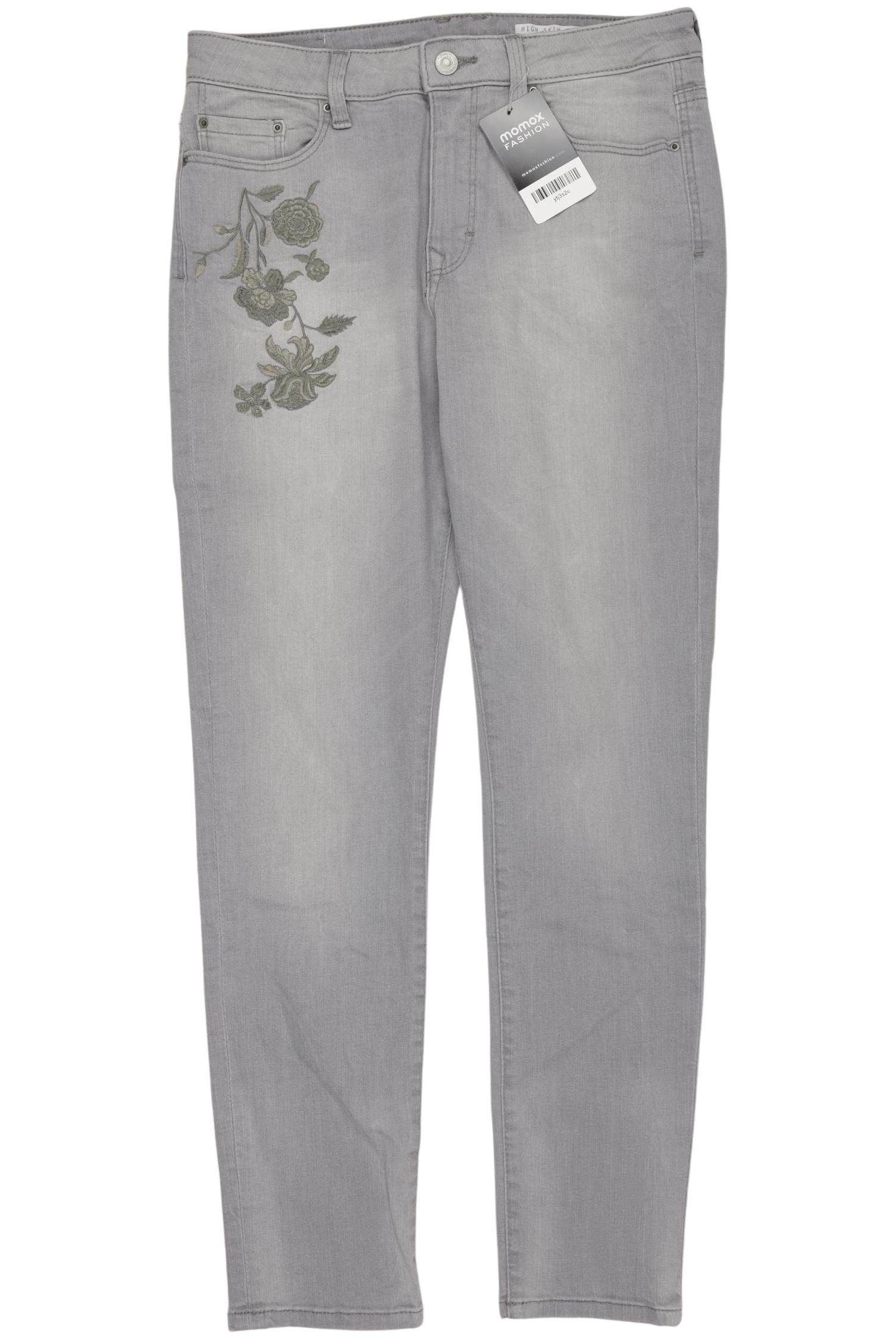 

edc by Esprit Damen Jeans, grau, Gr. 28