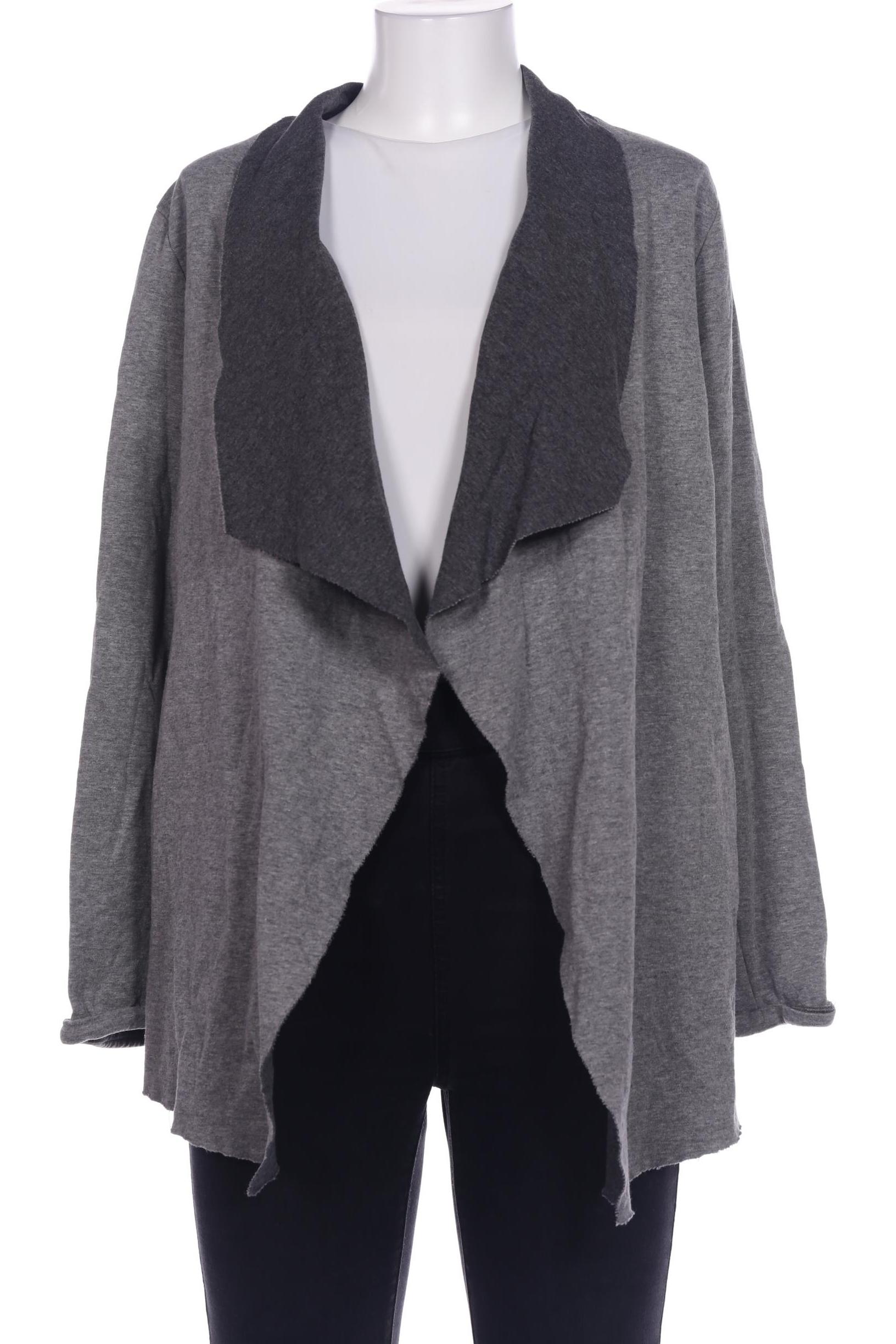 

edc by Esprit Damen Strickjacke, grau, Gr. 42