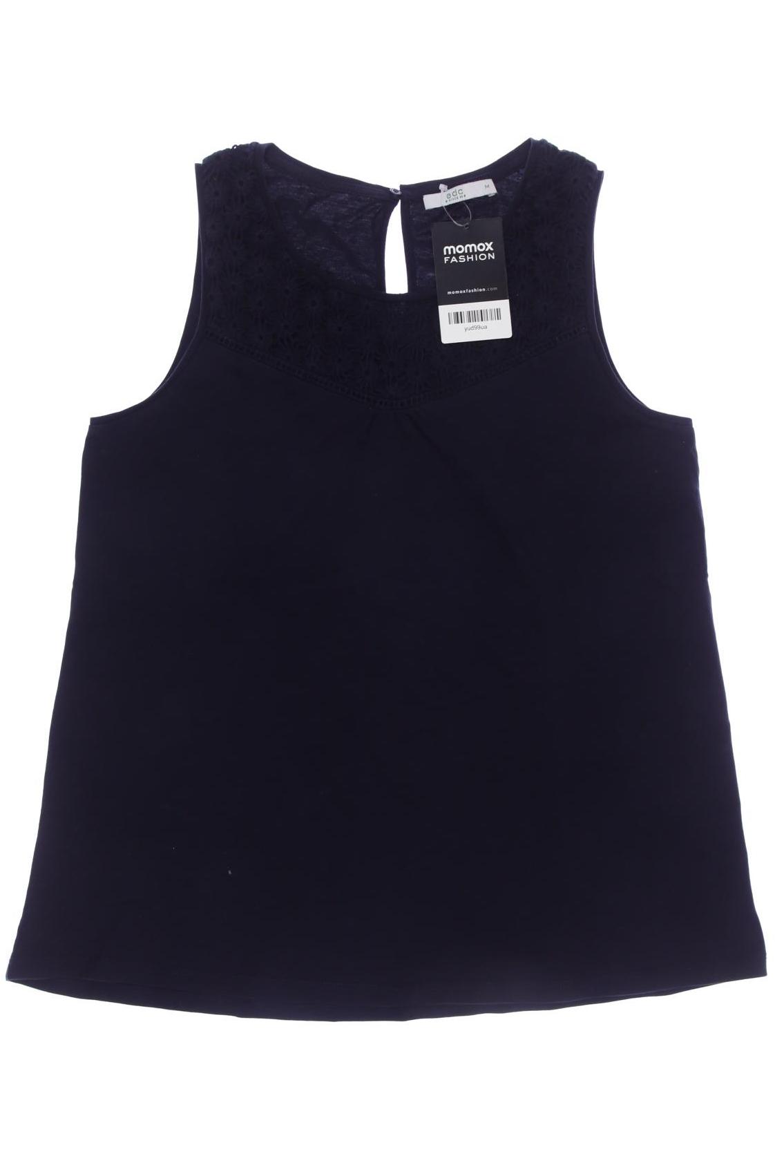 

edc by Esprit Damen Top, marineblau, Gr. 38