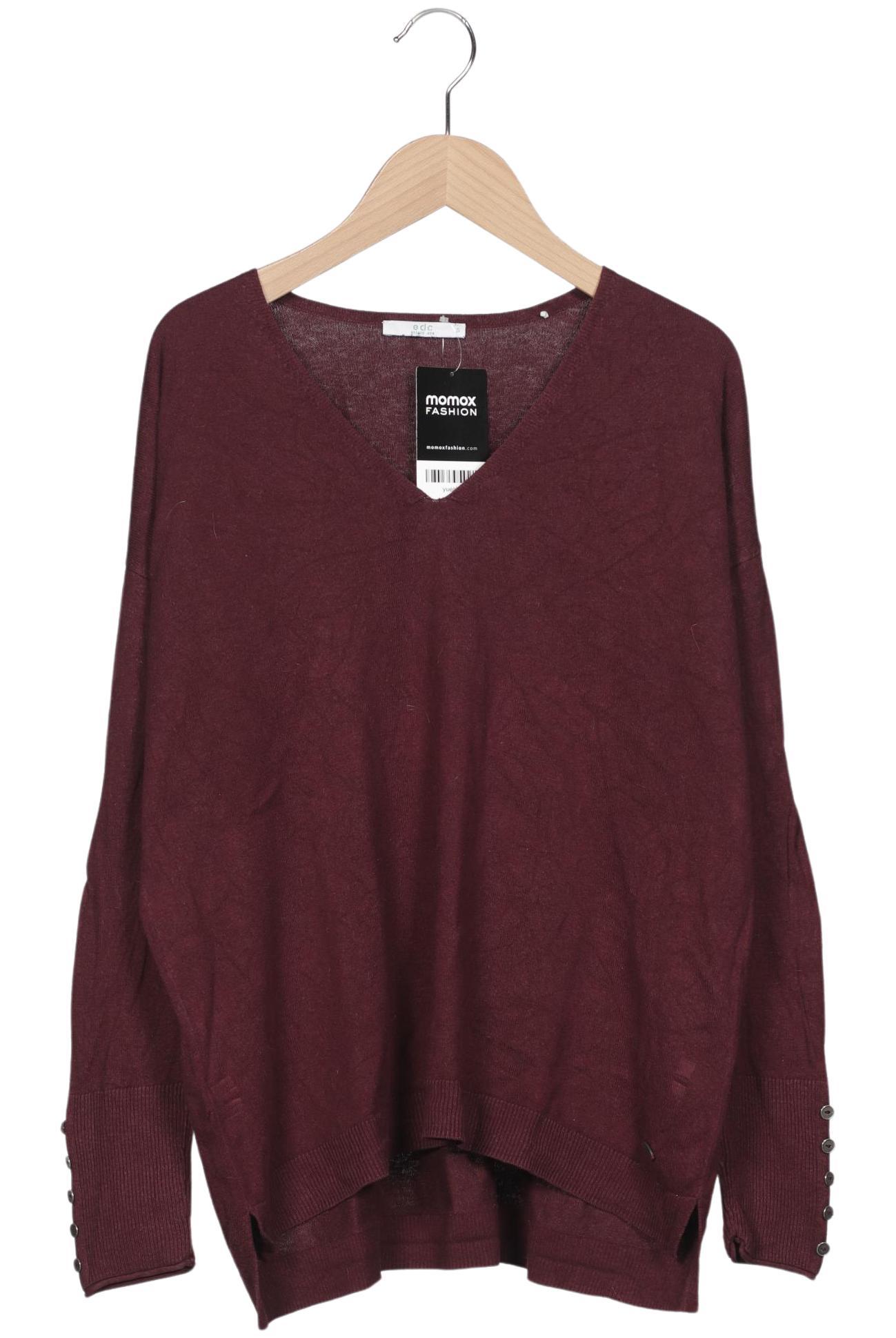 

edc by Esprit Damen Pullover, bordeaux, Gr. 36