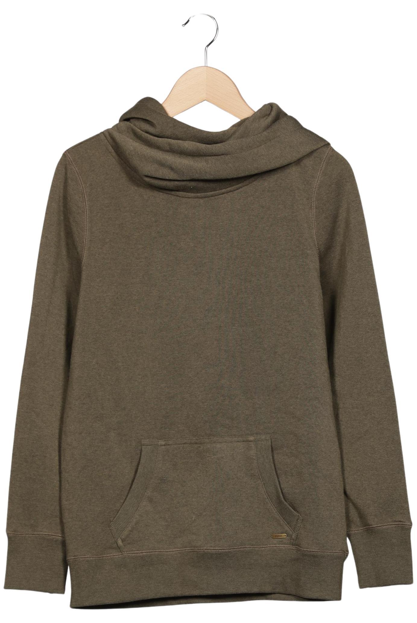 

edc by Esprit Damen Kapuzenpullover, grün, Gr. 38