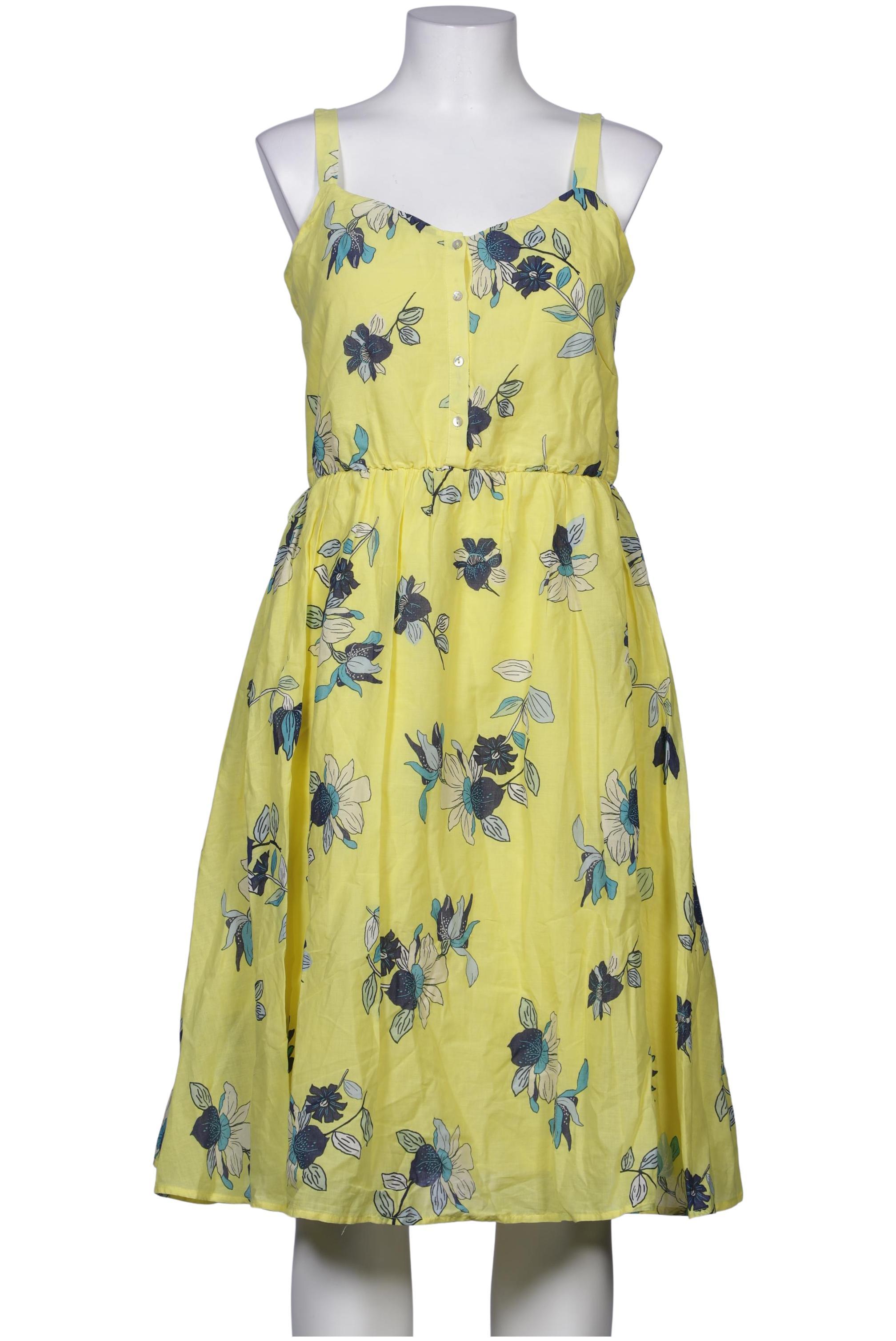 

edc by Esprit Damen Kleid, gelb, Gr. 38