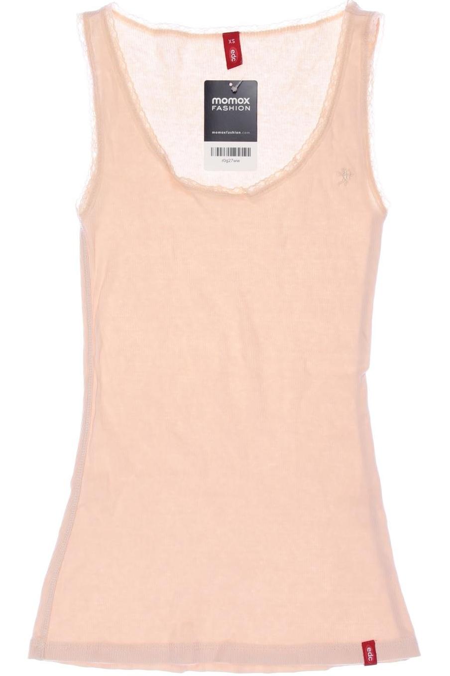 

edc by Esprit Damen Top, beige, Gr. 34