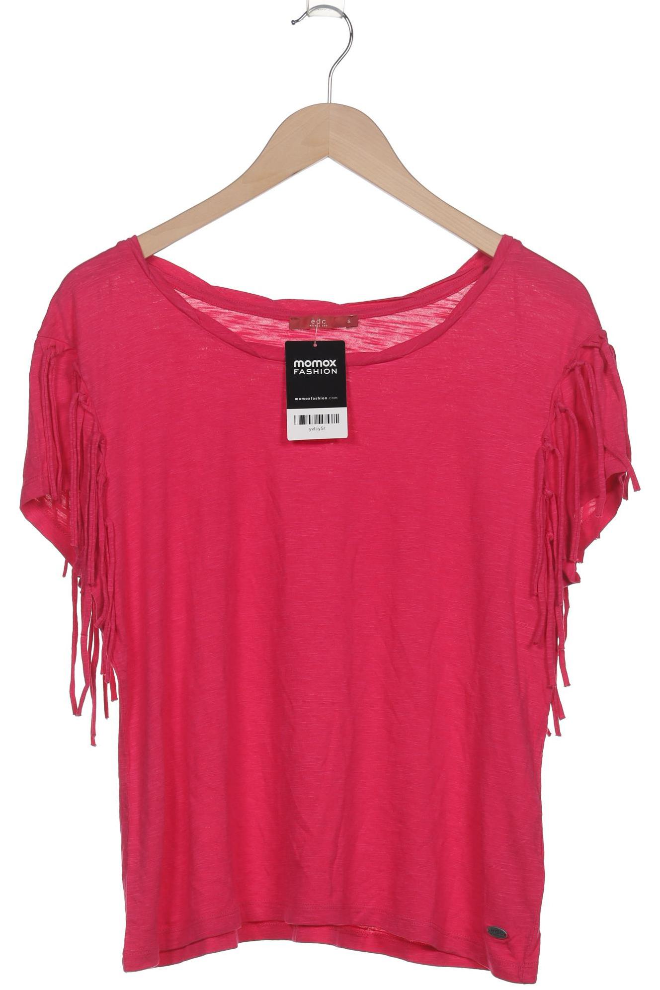 

edc by Esprit Damen T-Shirt, rot, Gr. 36