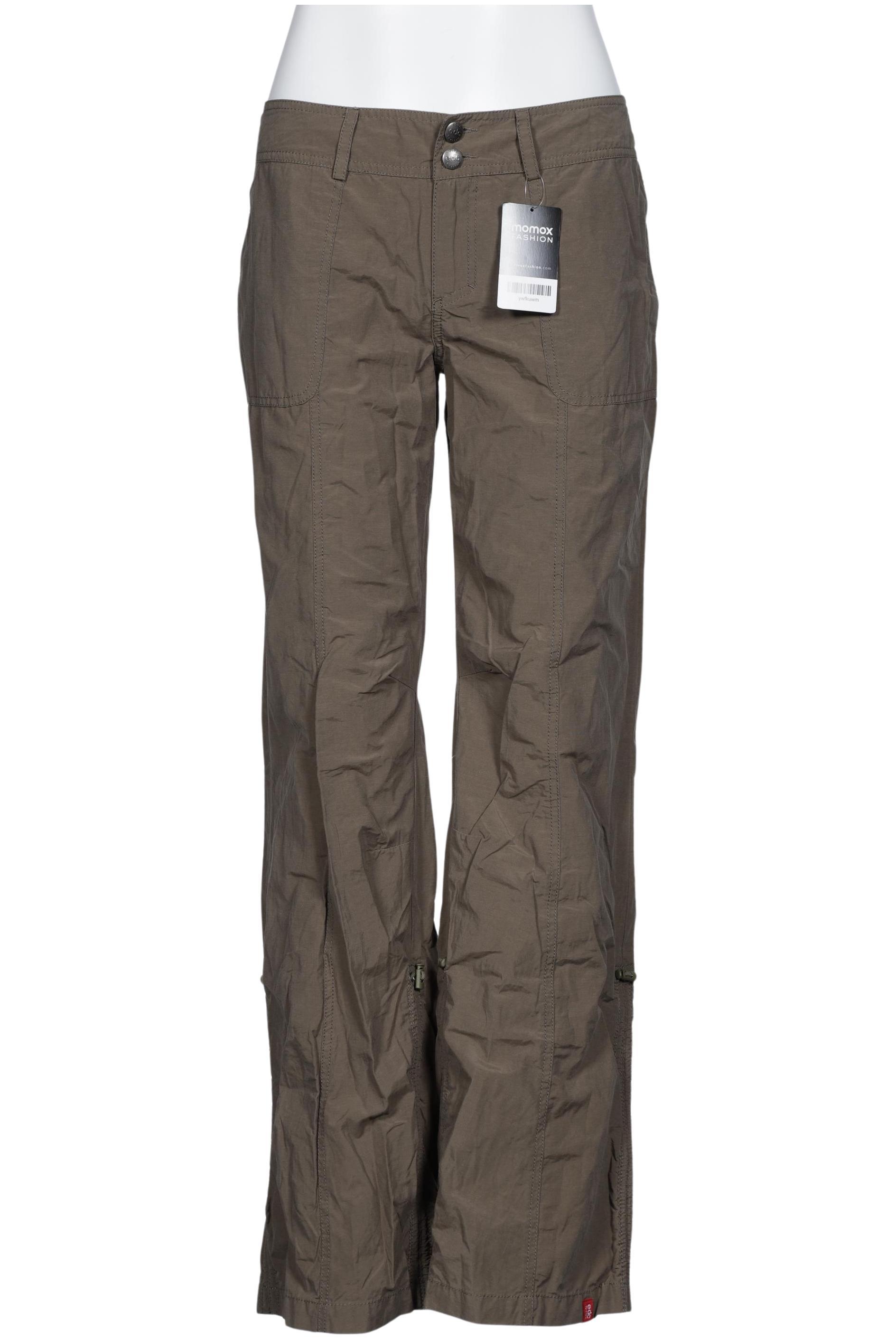

edc by Esprit Damen Stoffhose, grün, Gr. 40