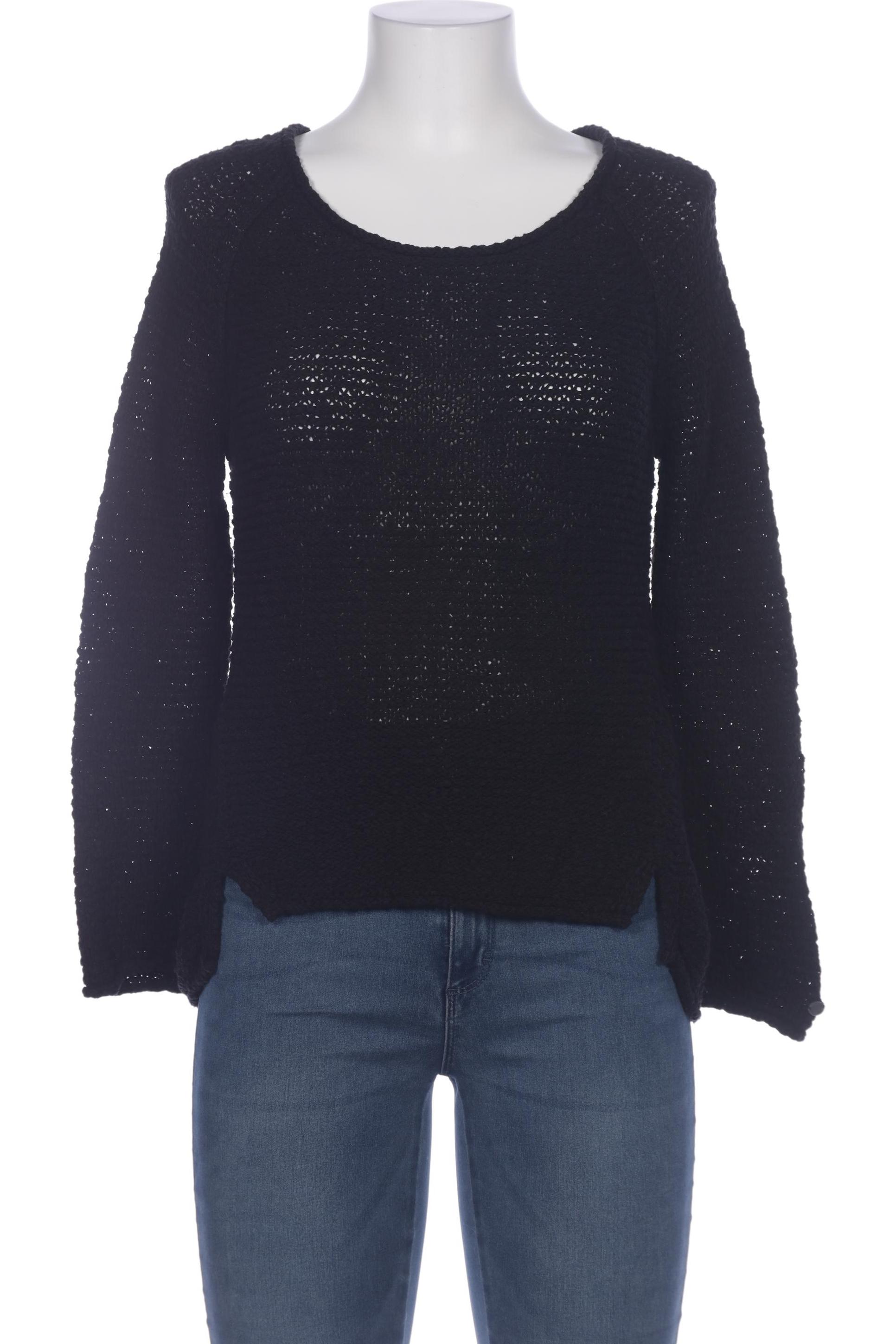 

edc by Esprit Damen Pullover, schwarz, Gr. 38