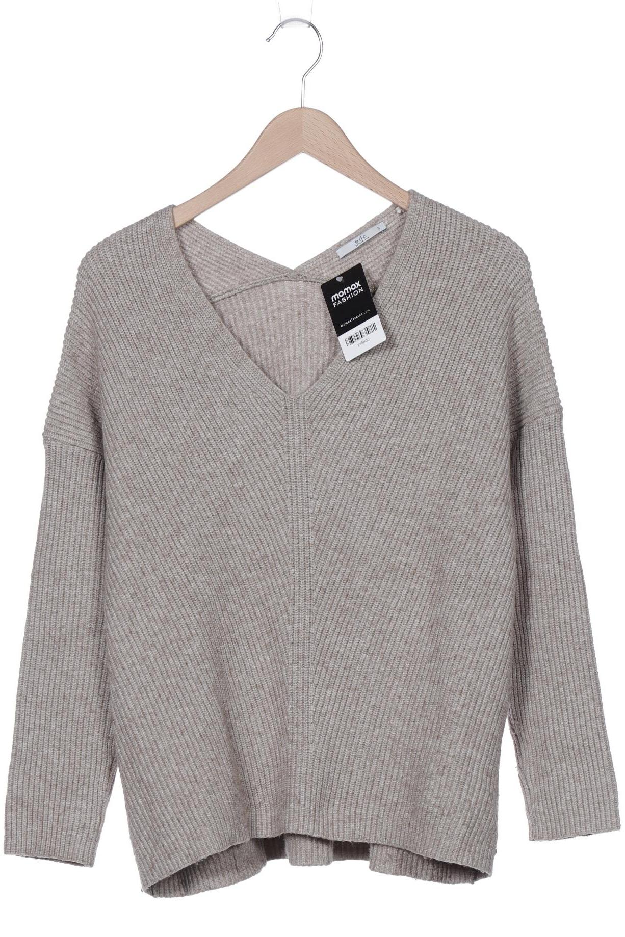 

edc by Esprit Damen Pullover, beige, Gr. 36