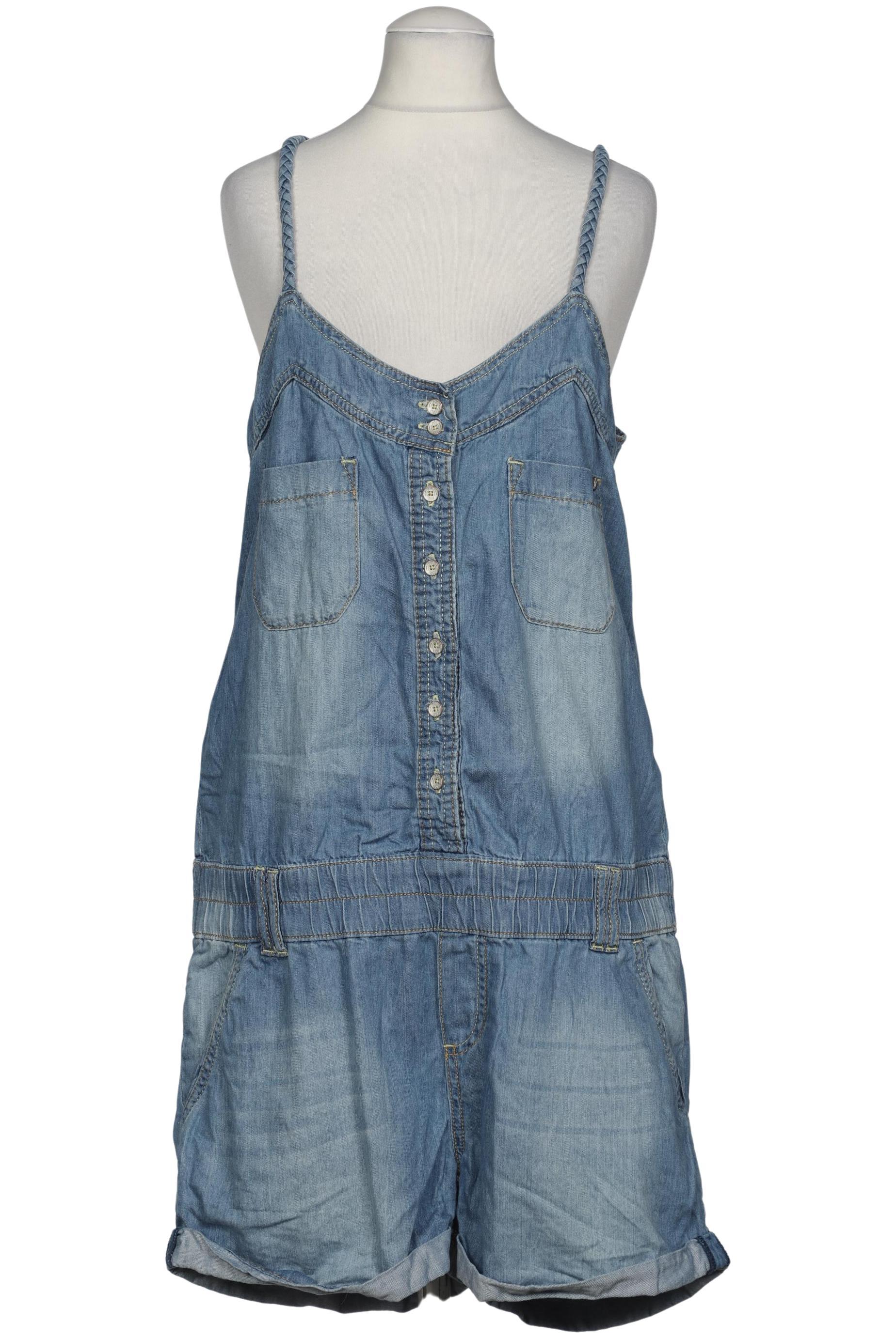 

edc by Esprit Damen Jumpsuit/Overall, blau, Gr. 38