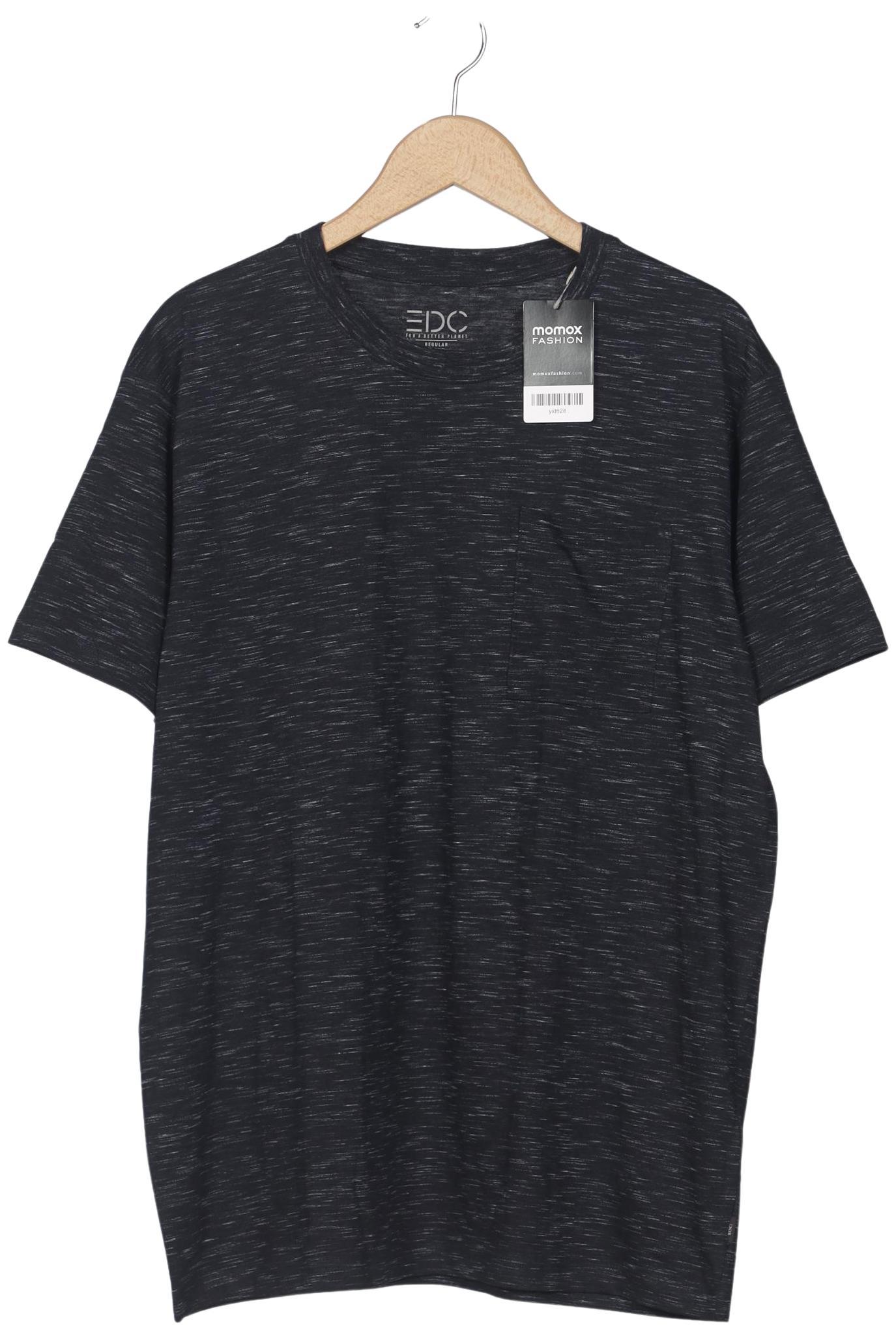 

edc by Esprit Herren T-Shirt, grau, Gr. 54