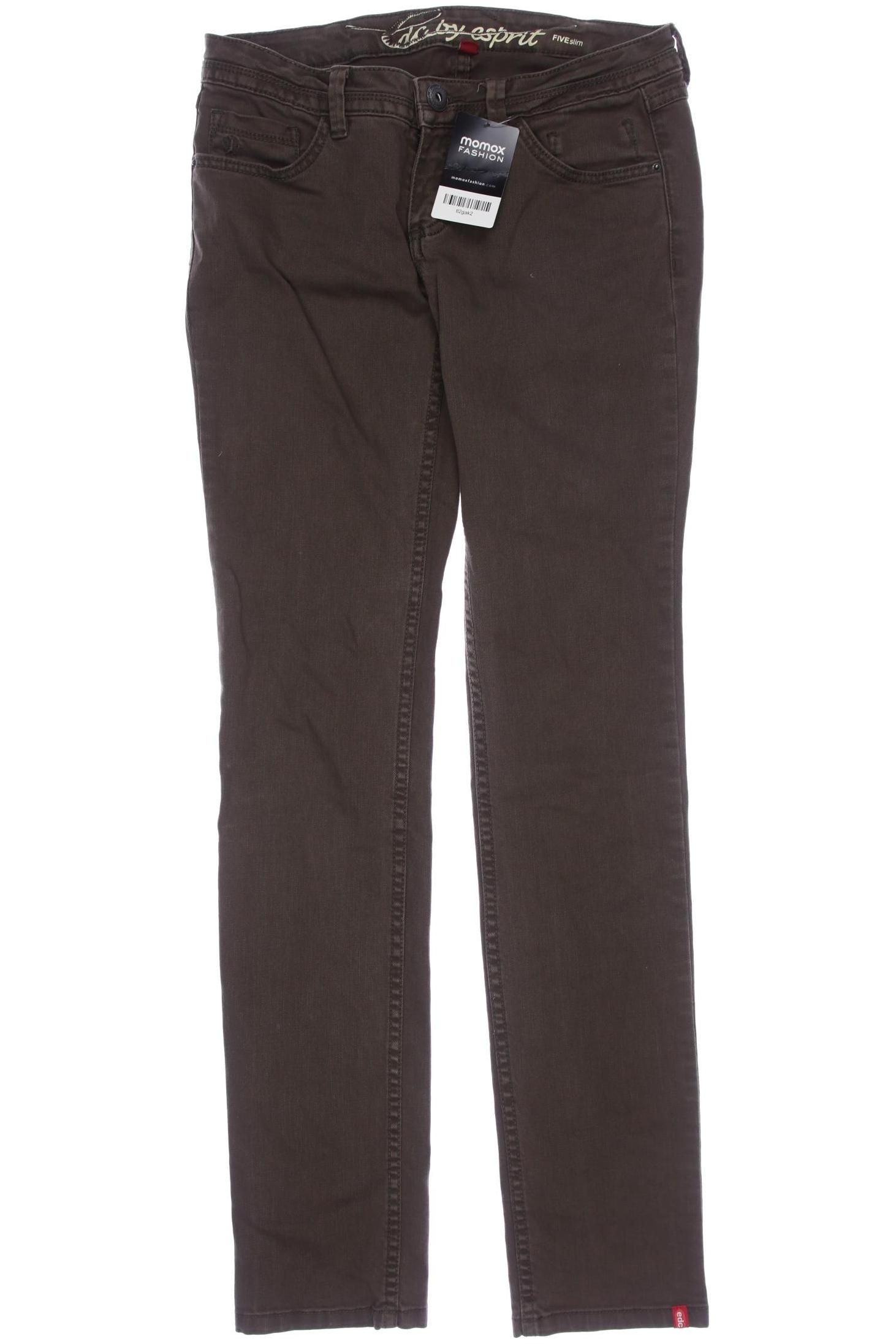 

edc by Esprit Damen Jeans, braun, Gr. 36