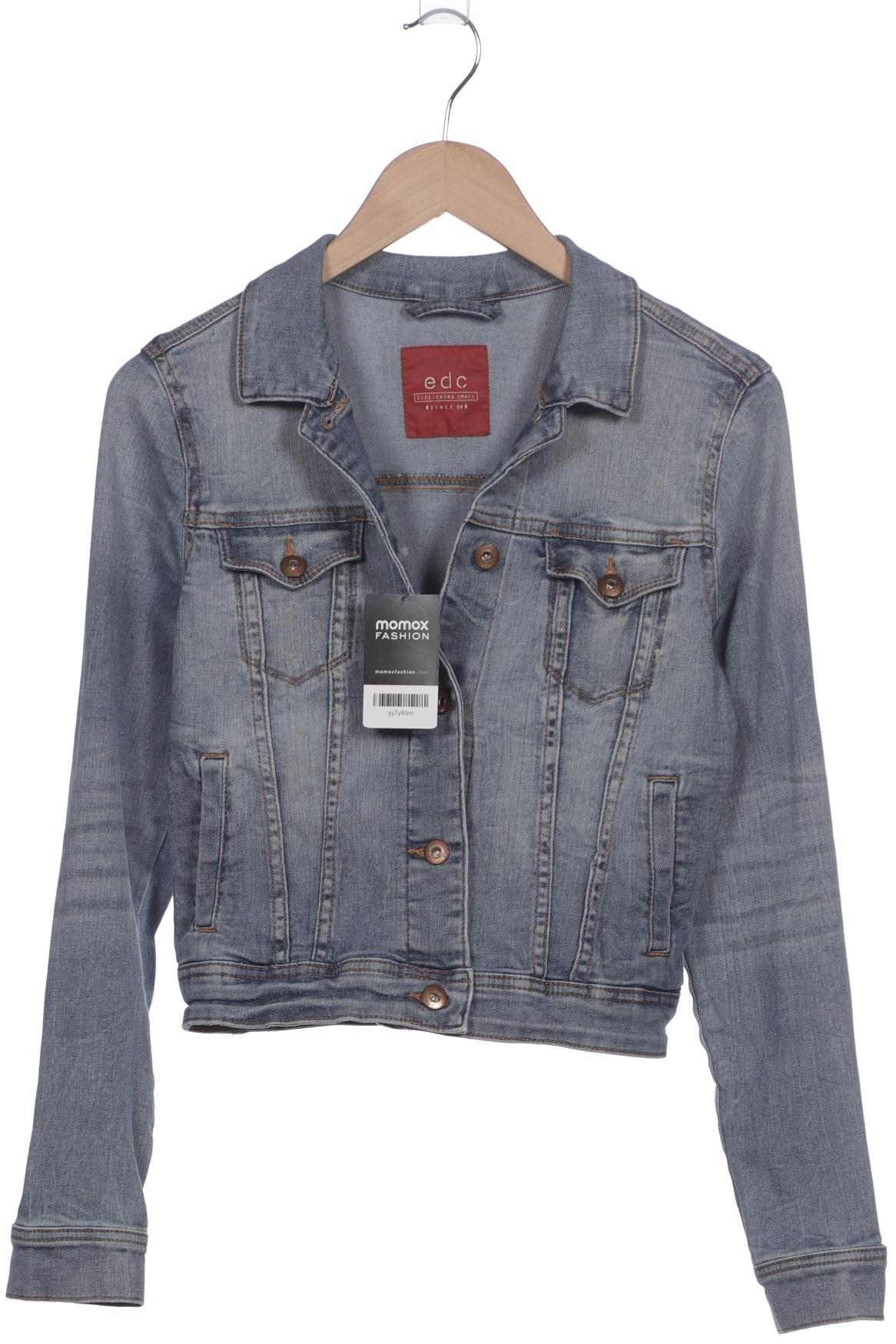 

edc by Esprit Damen Jacke, marineblau, Gr. 34