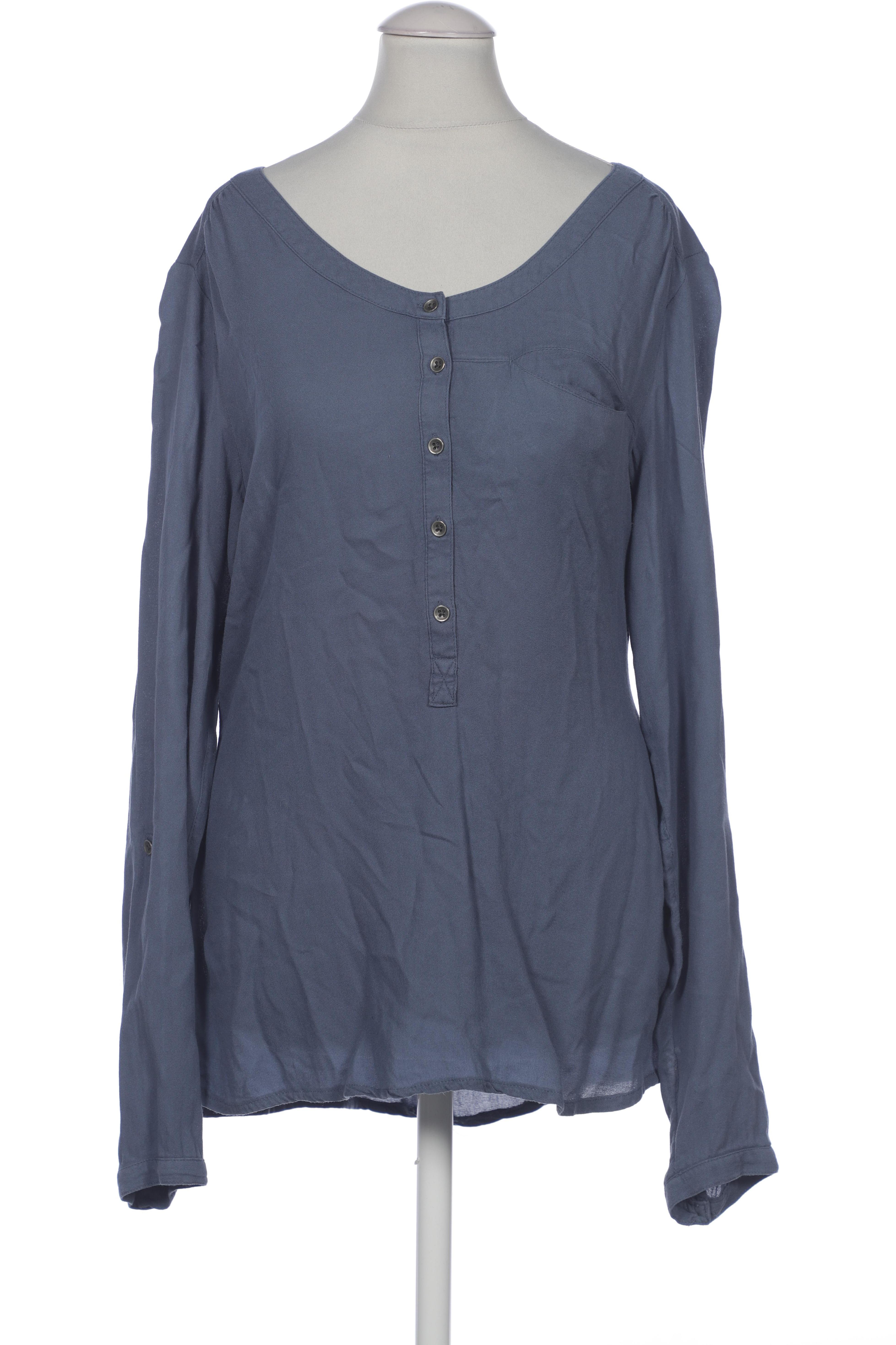 

edc by Esprit Damen Bluse, blau, Gr. 36