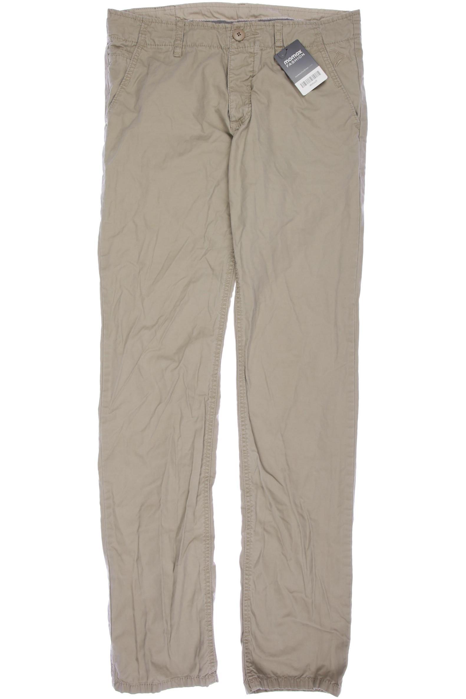 

edc by Esprit Herren Stoffhose, beige, Gr. 32