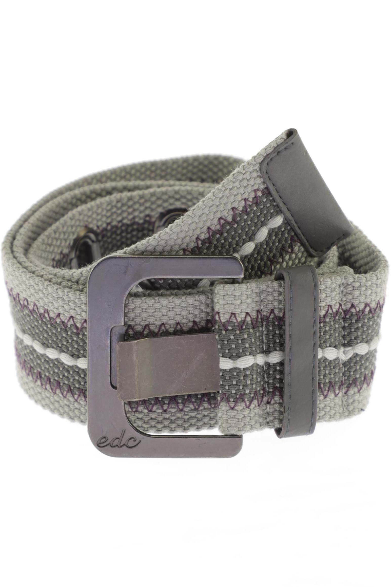 

edc by Esprit Damen Gürtel, grau, Gr. 85