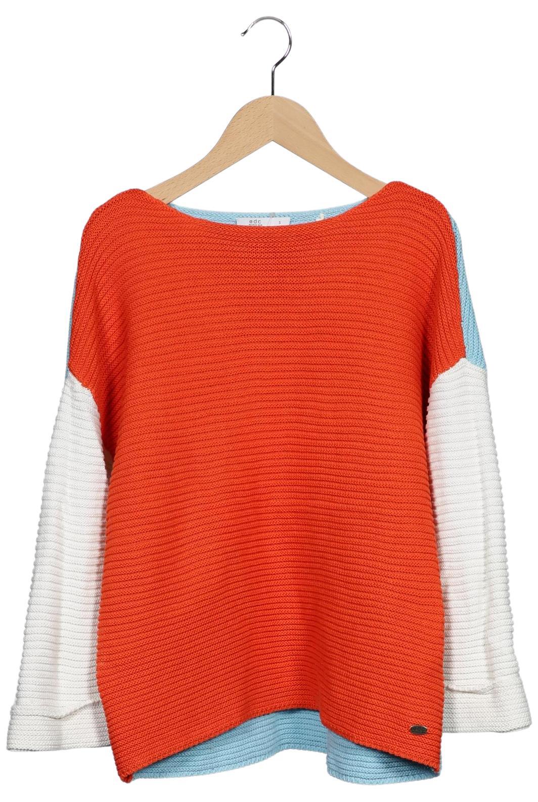 

edc by Esprit Damen Pullover, mehrfarbig, Gr. 36