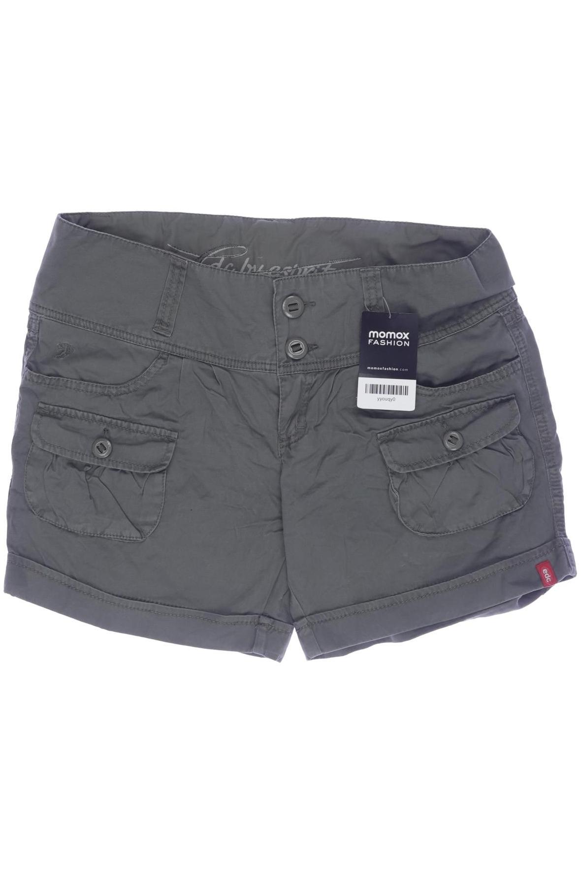 

edc by Esprit Damen Shorts, grün, Gr. 38