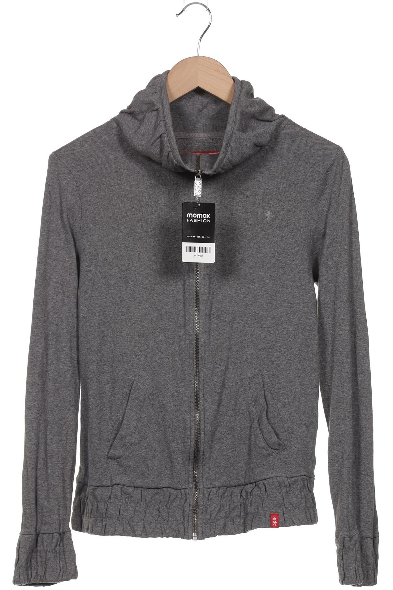 

edc by Esprit Damen Sweatshirt, grau, Gr. 42