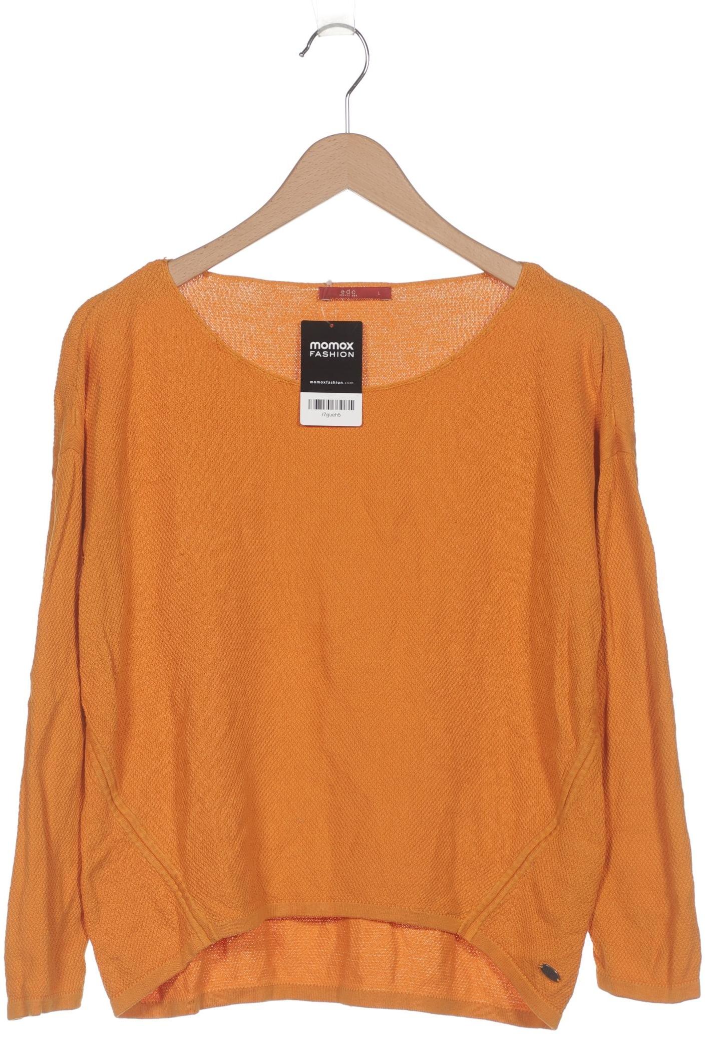 

edc by Esprit Damen Pullover, orange, Gr. 42