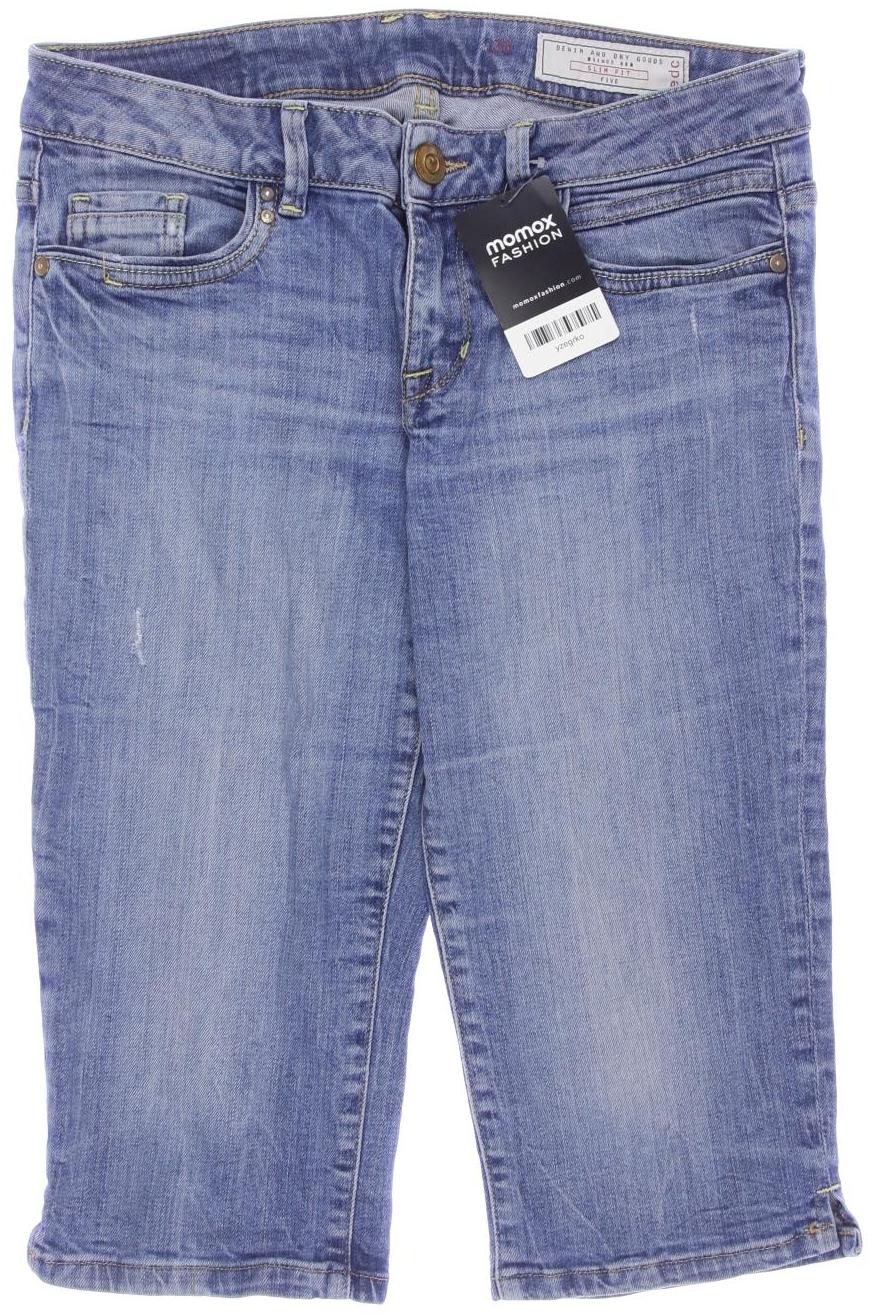 

edc by Esprit Damen Shorts, blau, Gr. 28