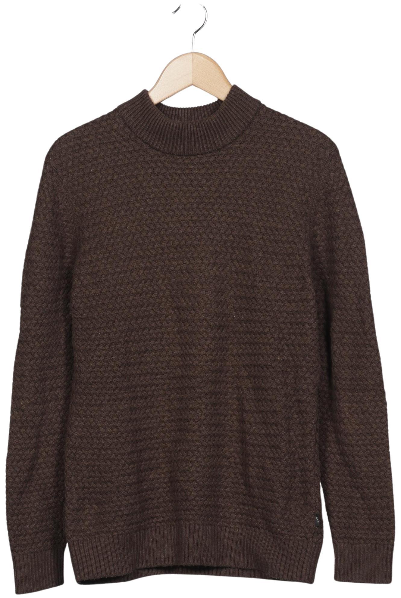 

edc by Esprit Herren Pullover, braun, Gr. 48