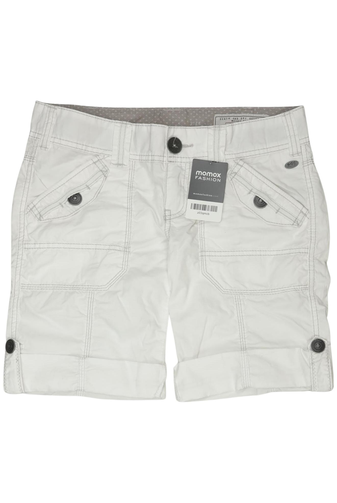 

edc by Esprit Damen Shorts, weiß, Gr. 34