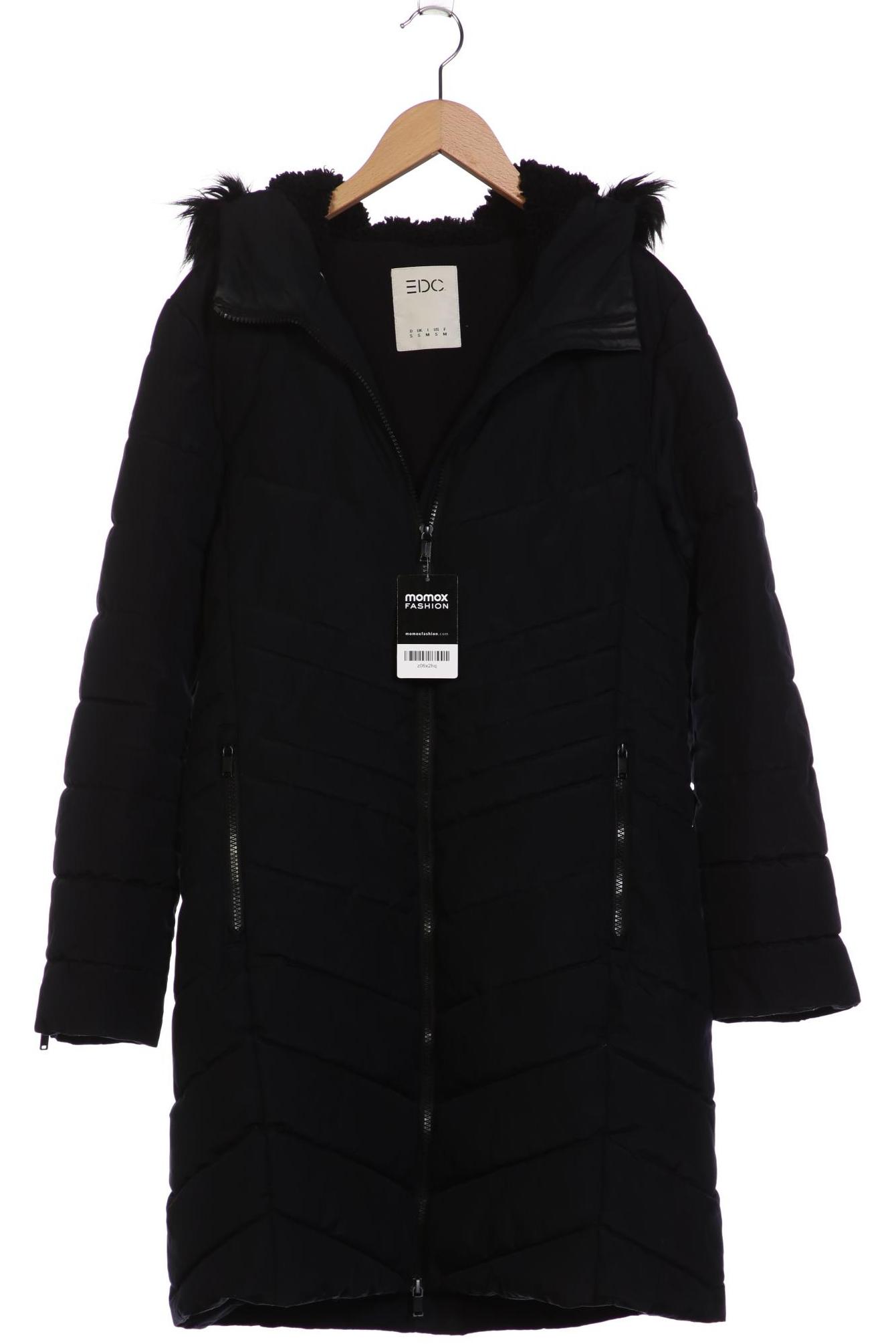 

edc by Esprit Damen Mantel, schwarz, Gr. 36