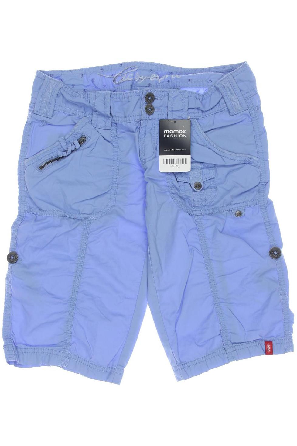 

edc by Esprit Damen Shorts, blau, Gr. 32