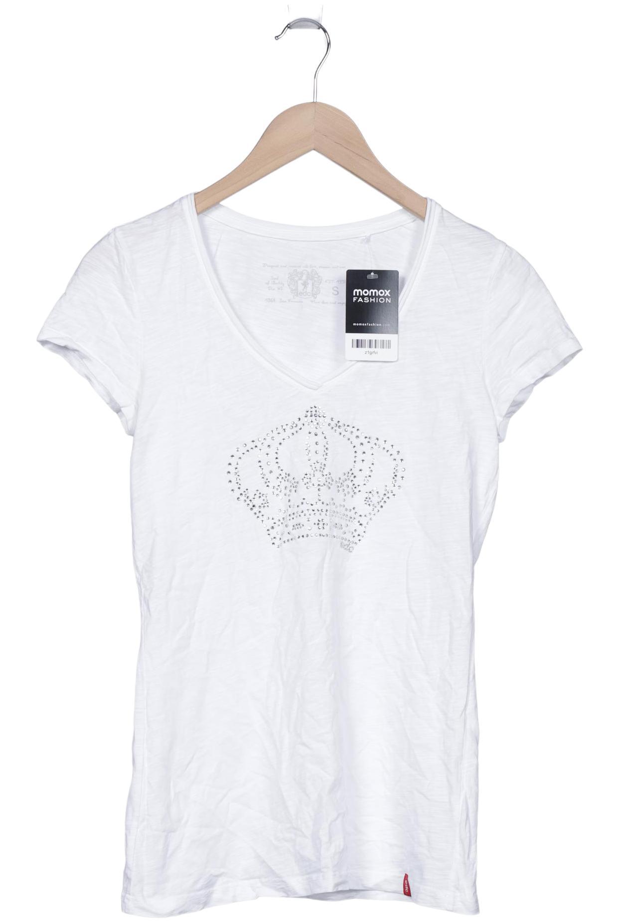 

edc by Esprit Damen T-Shirt, weiß, Gr. 36