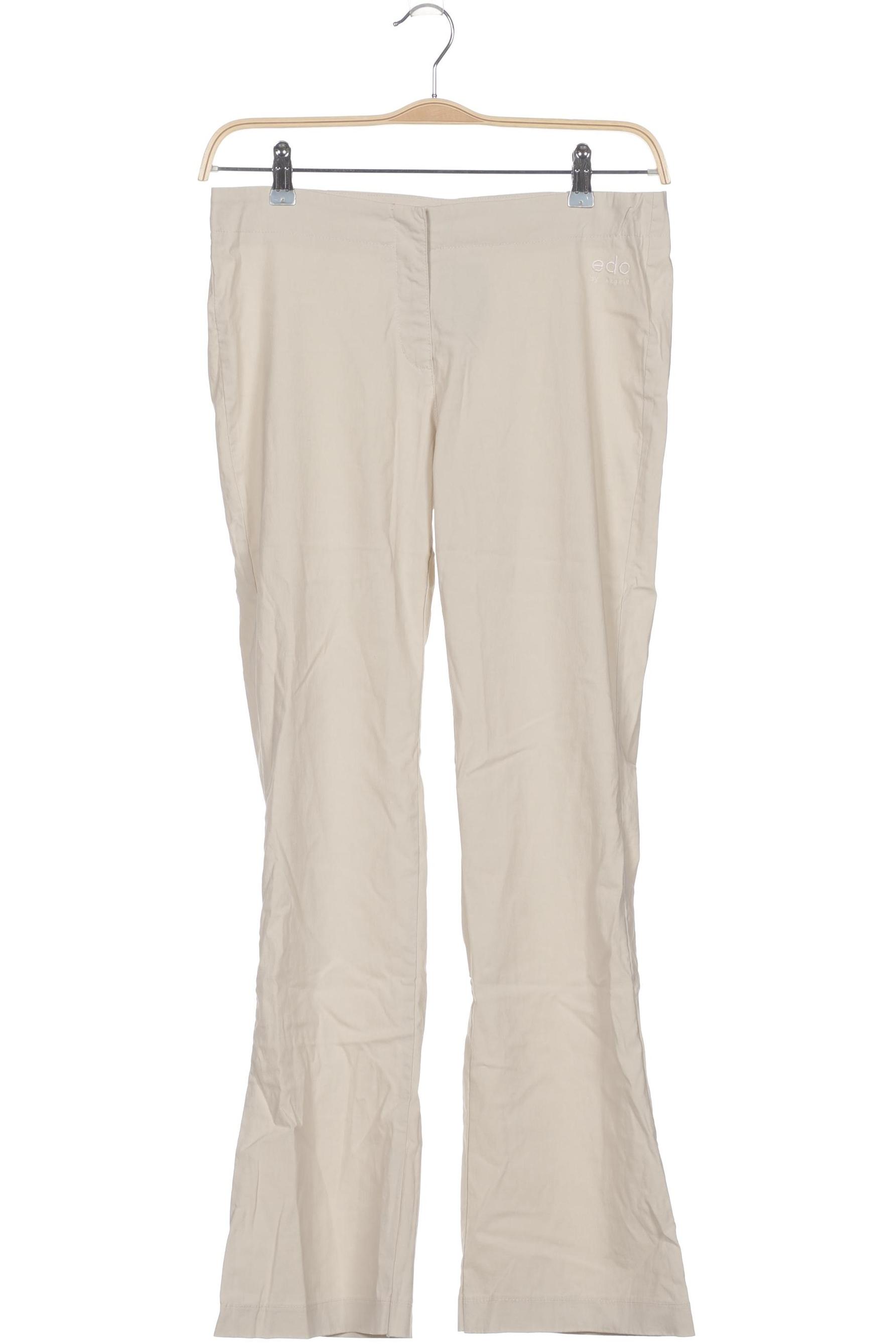

edc by Esprit Damen Stoffhose, cremeweiß, Gr. 40