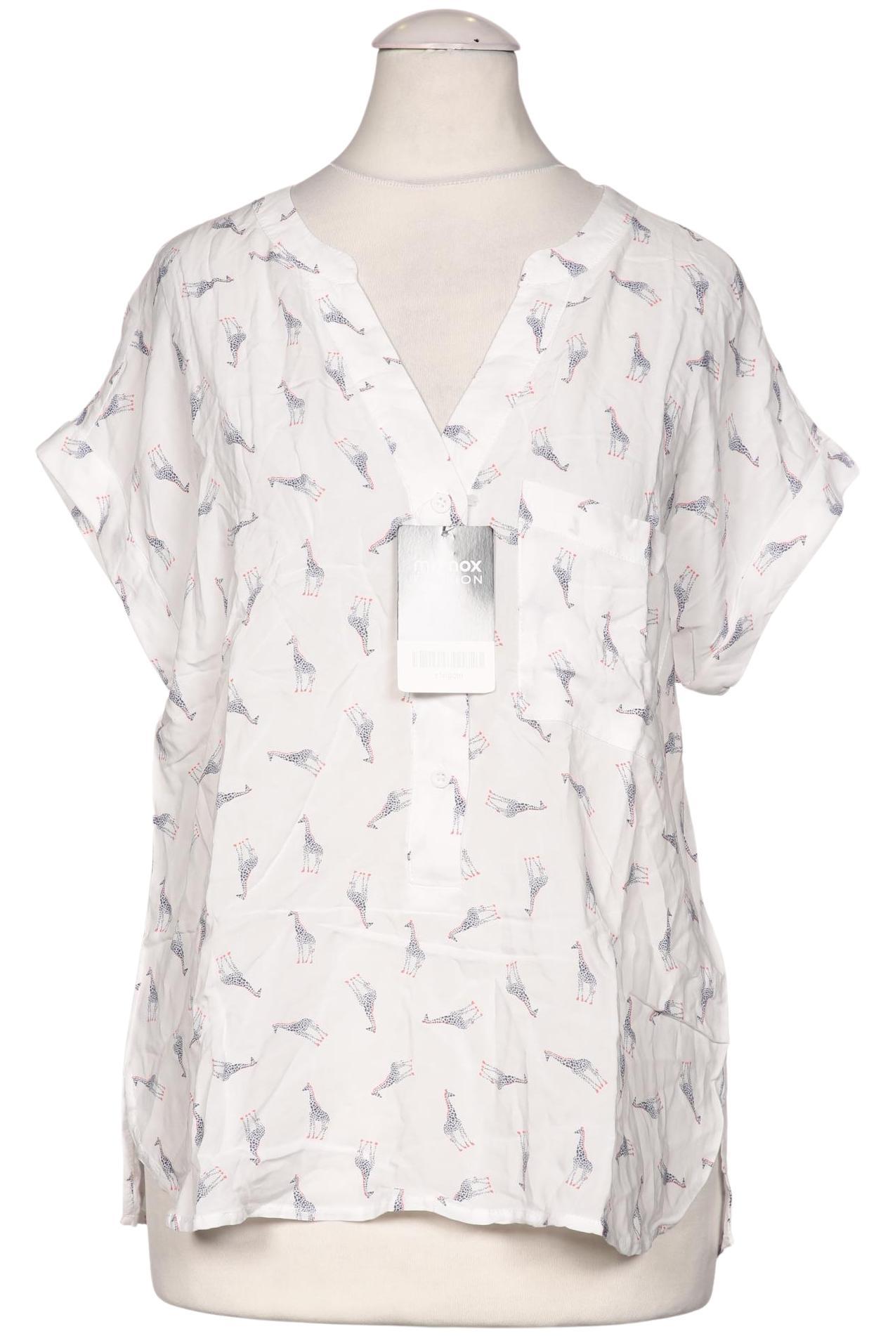 

edc by Esprit Damen Bluse, weiß, Gr. 36