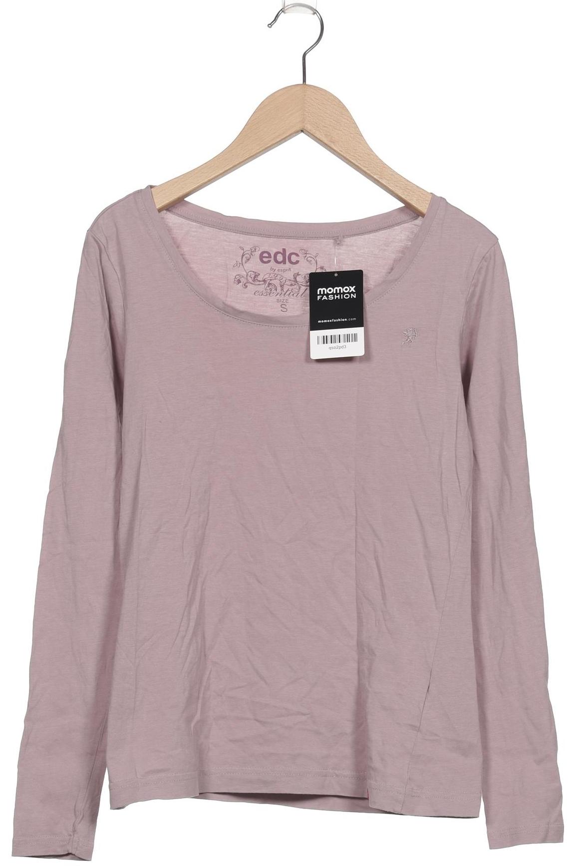 

edc by Esprit Damen Langarmshirt, flieder, Gr. 36