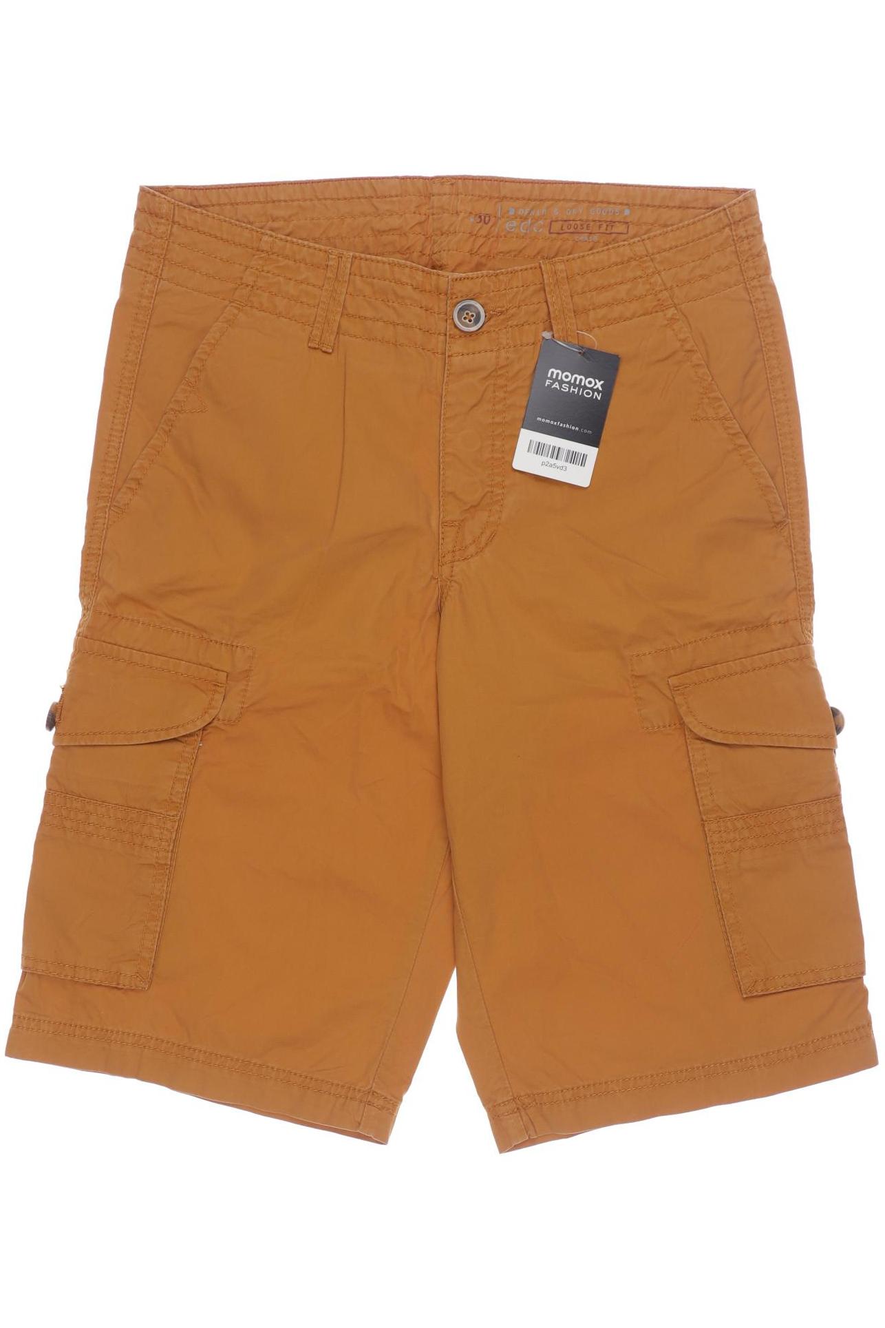 

edc by Esprit Herren Shorts, orange, Gr. 30