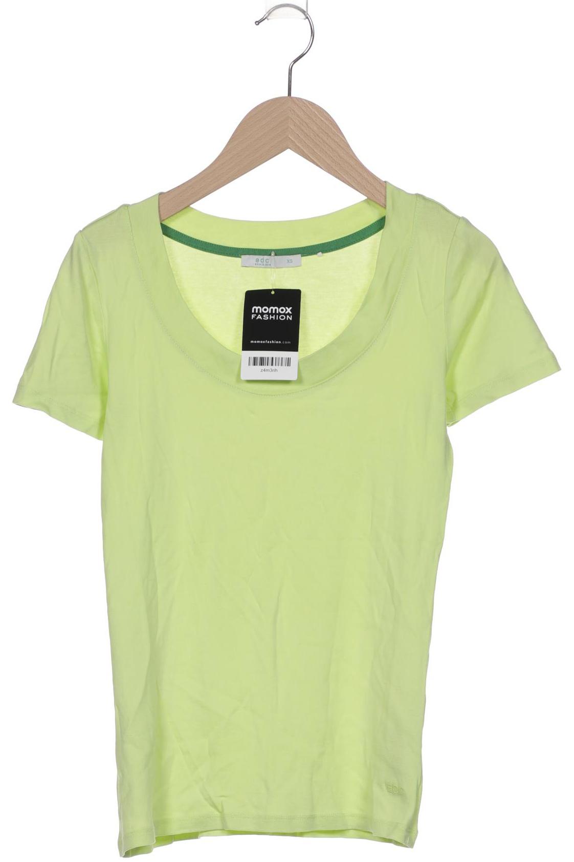 

edc by Esprit Damen T-Shirt, hellgrün, Gr. 34