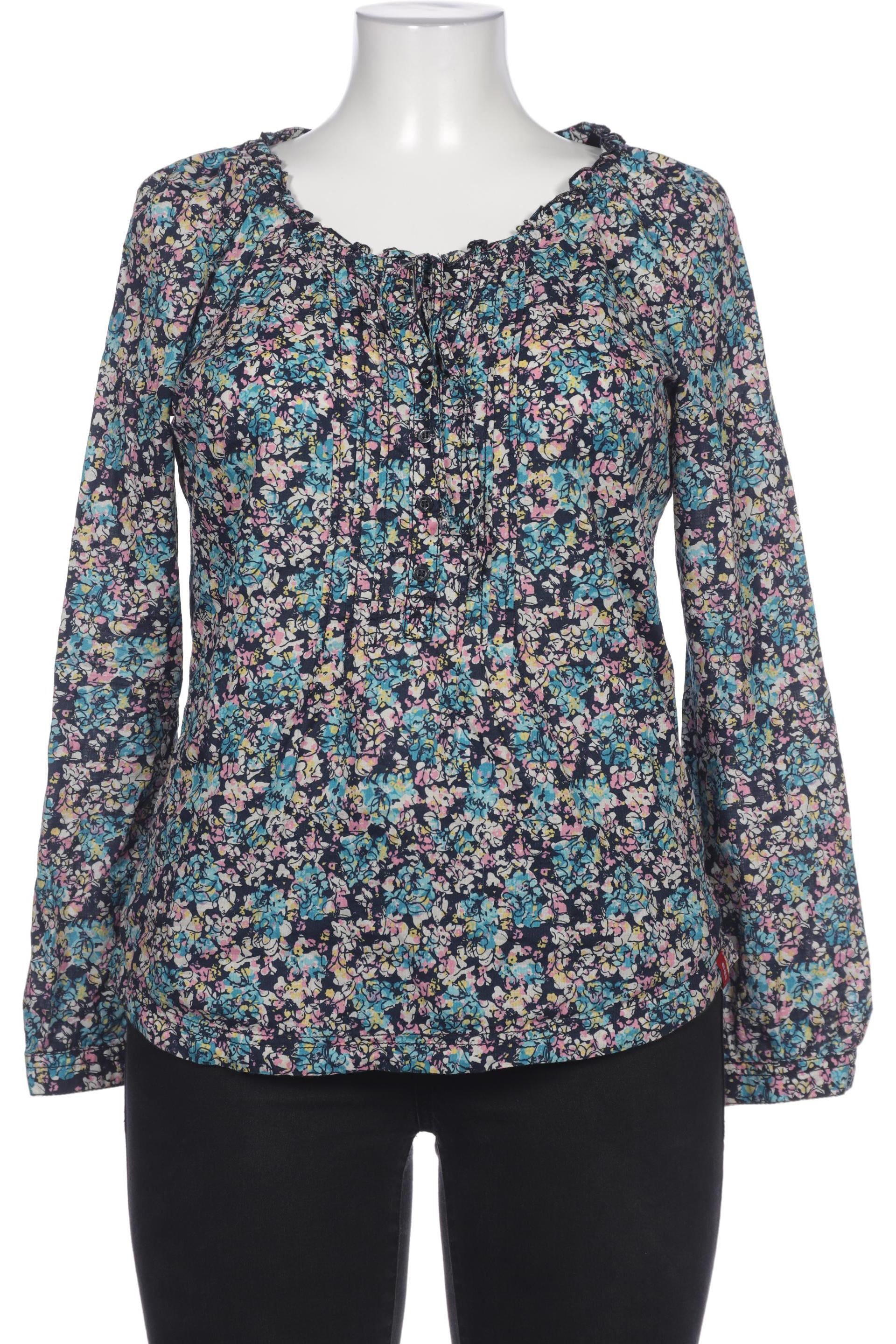 

edc by Esprit Damen Bluse, blau