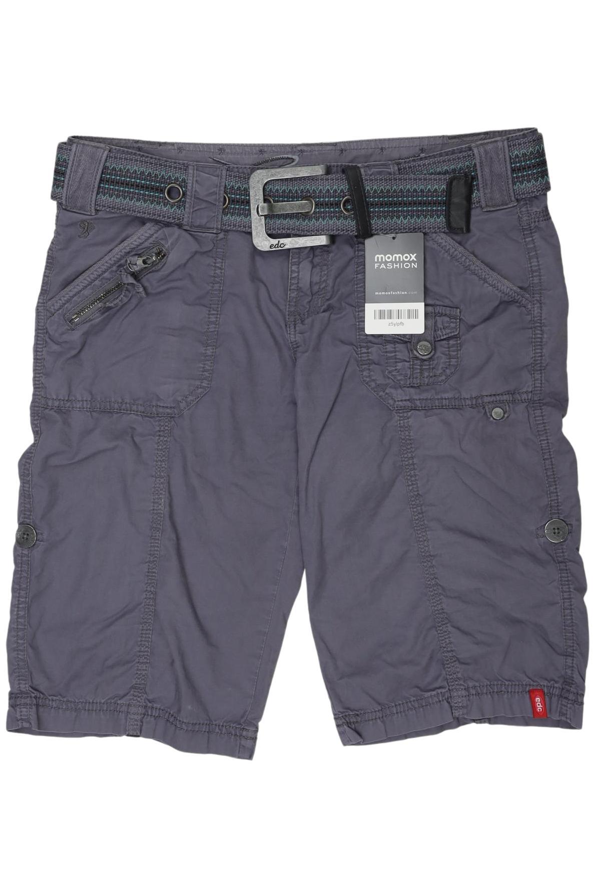 

edc by Esprit Damen Shorts, grau, Gr. 36