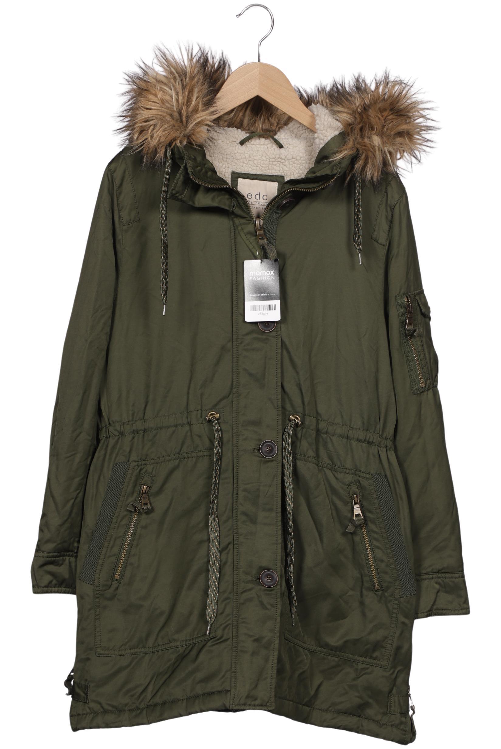 

edc by Esprit Damen Jacke, grün, Gr. 38